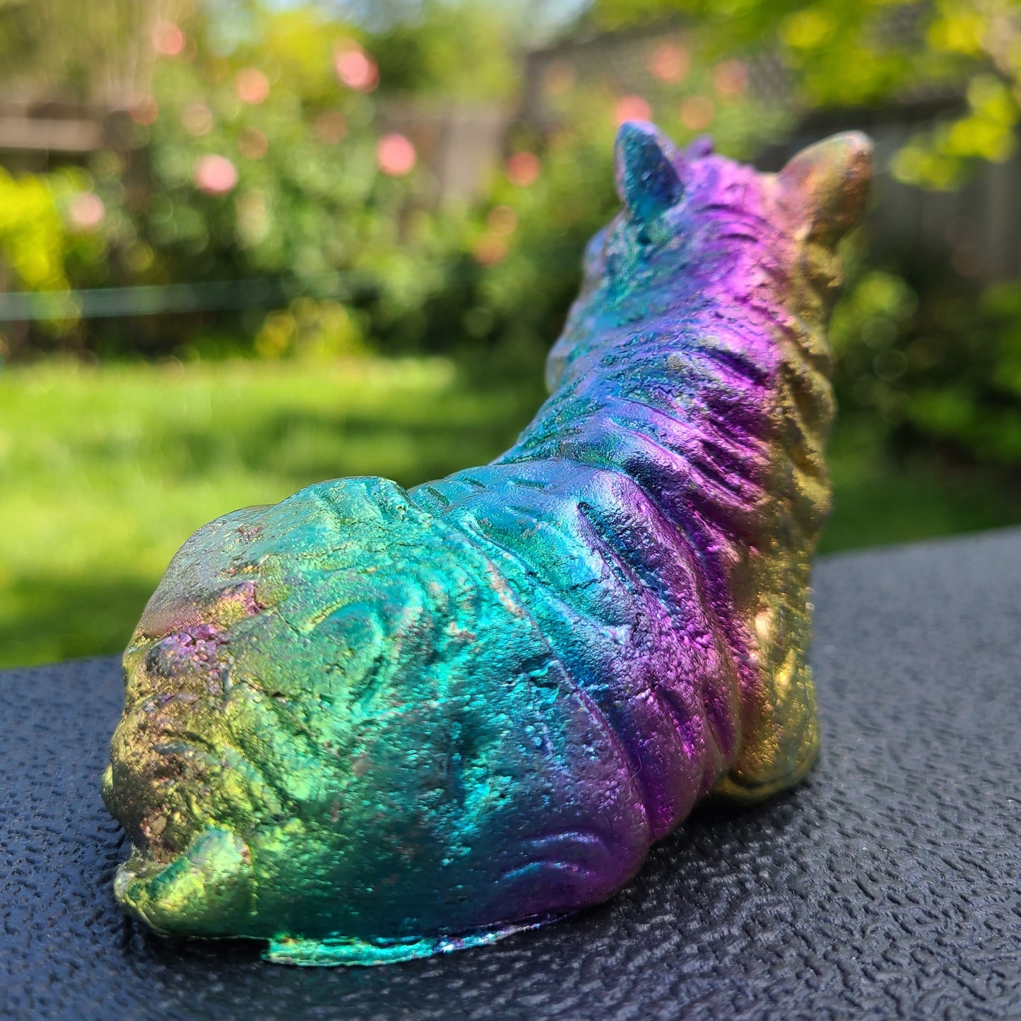 Rainbow Bismuth Rhinoceros