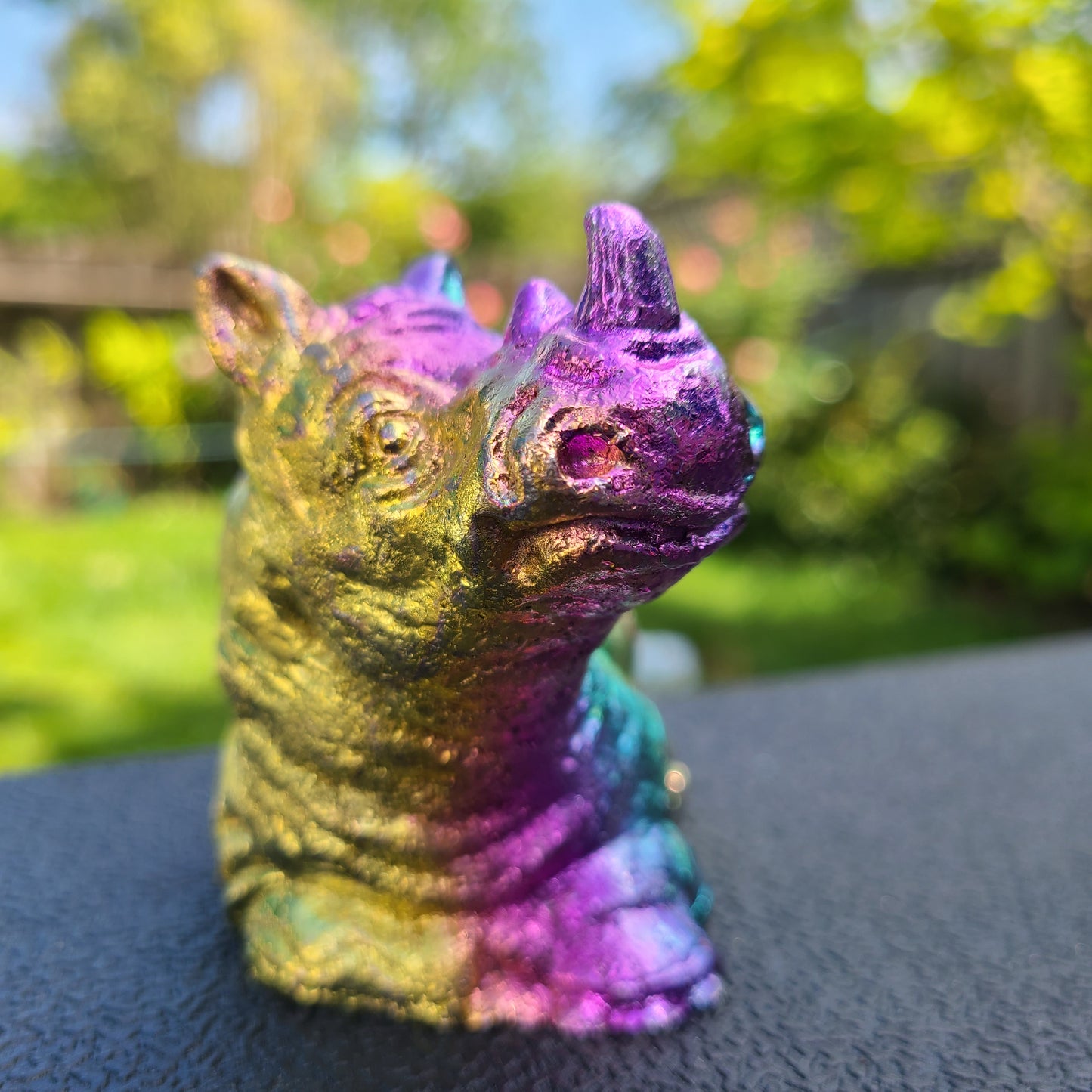 Large Bismuth Rhinoceros 