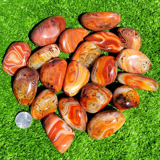 Large Sardonyx Crystal Tumble