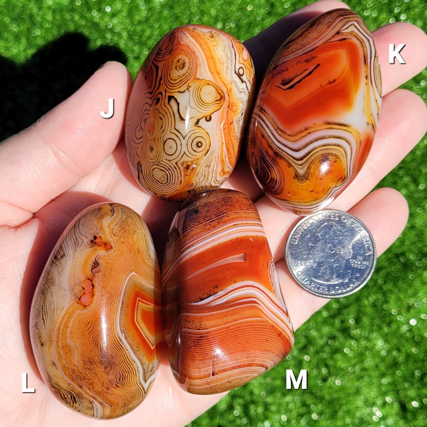 Large Sardonyx Crystal Tumble