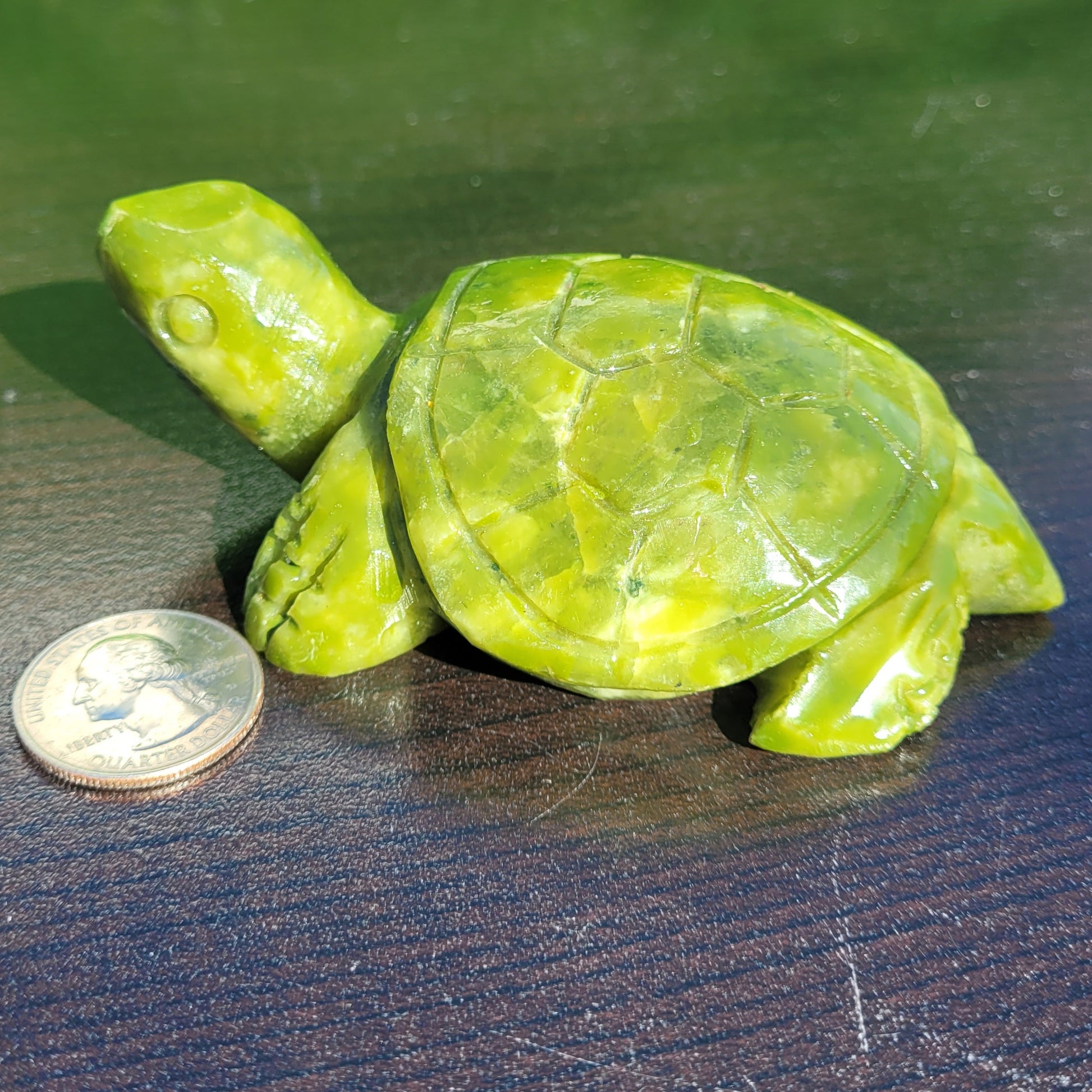 Green Crystal Turtle