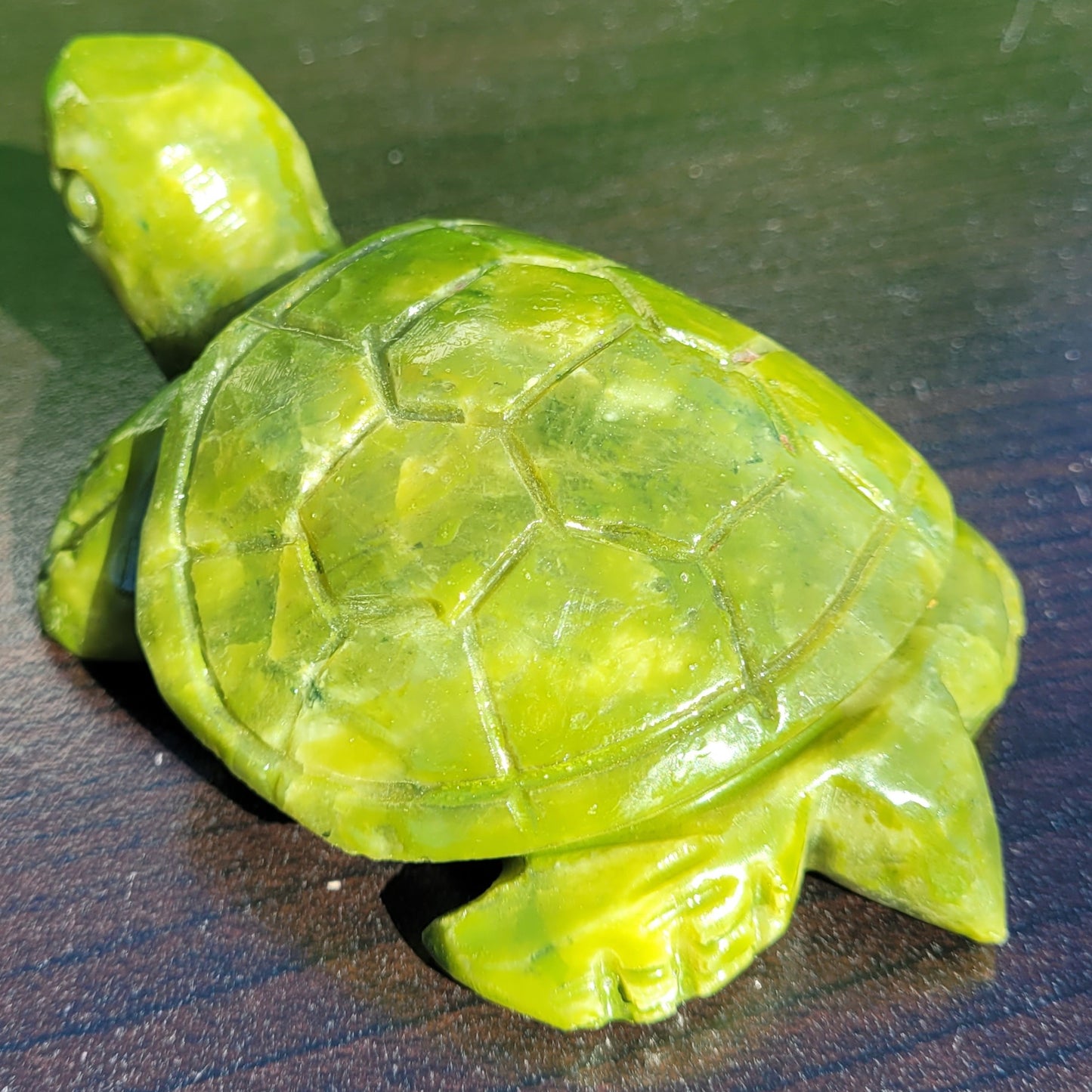 Green Crystal Turtle