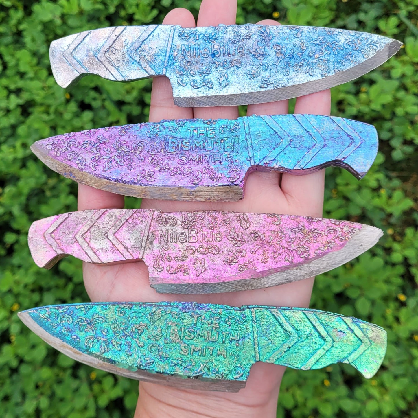 Nile Blue Bismuth Knife