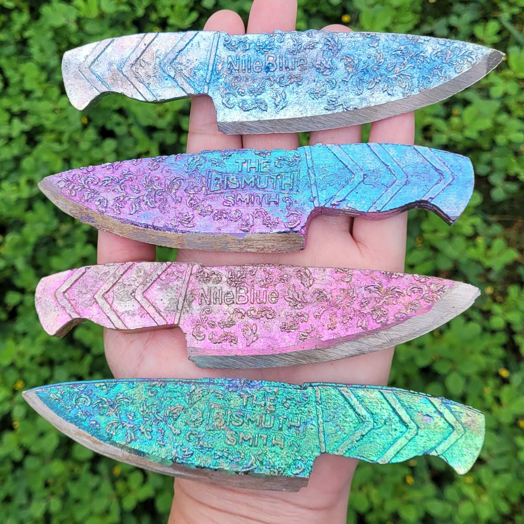 Nile Blue Bismuth Knife