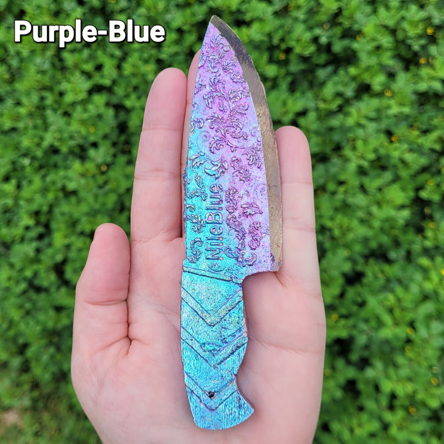 Nile Blue Bismuth Knife