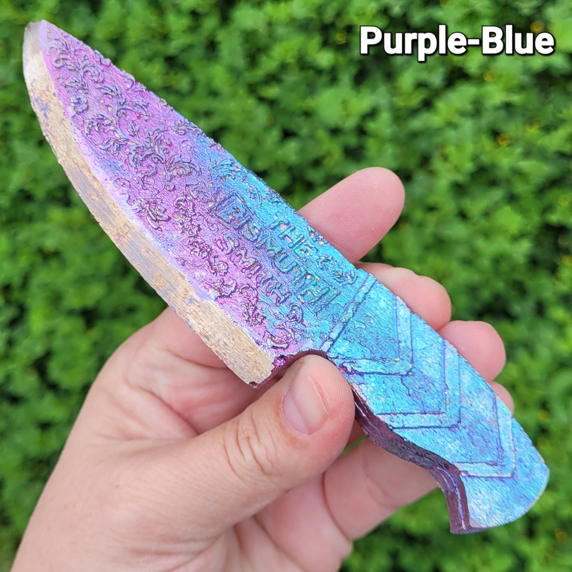 Nile Blue Bismuth Knife