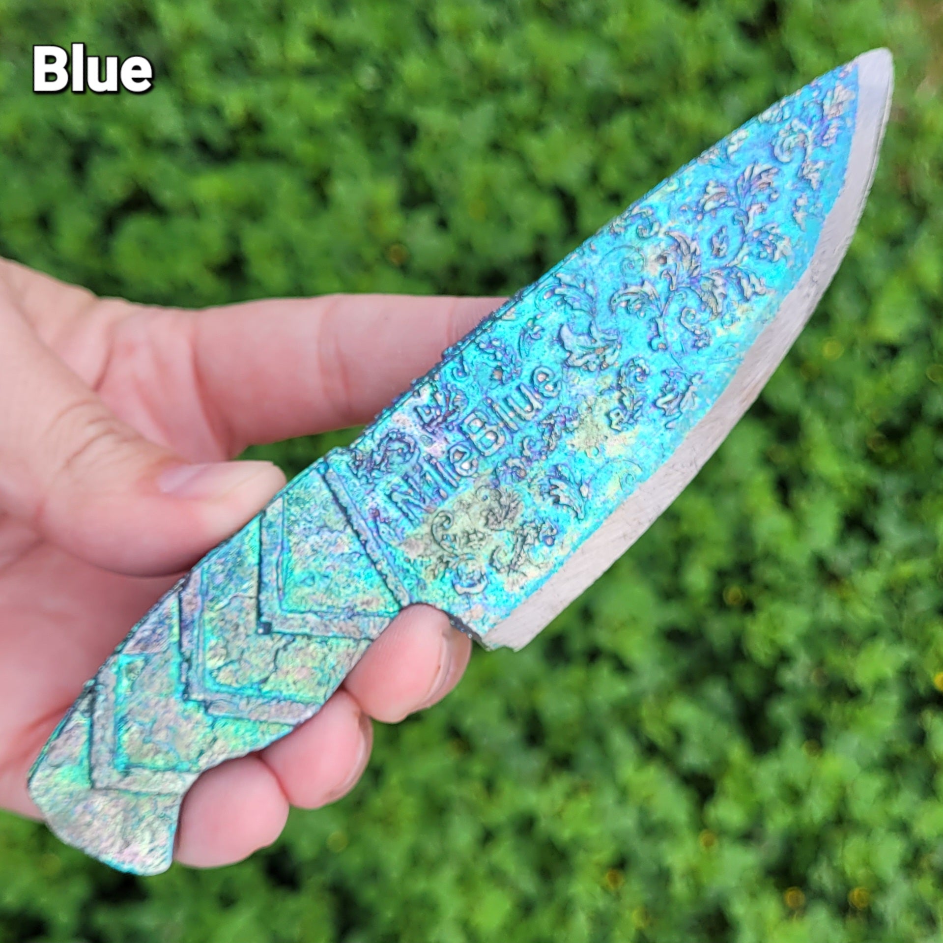 Nile Blue Bismuth Knife