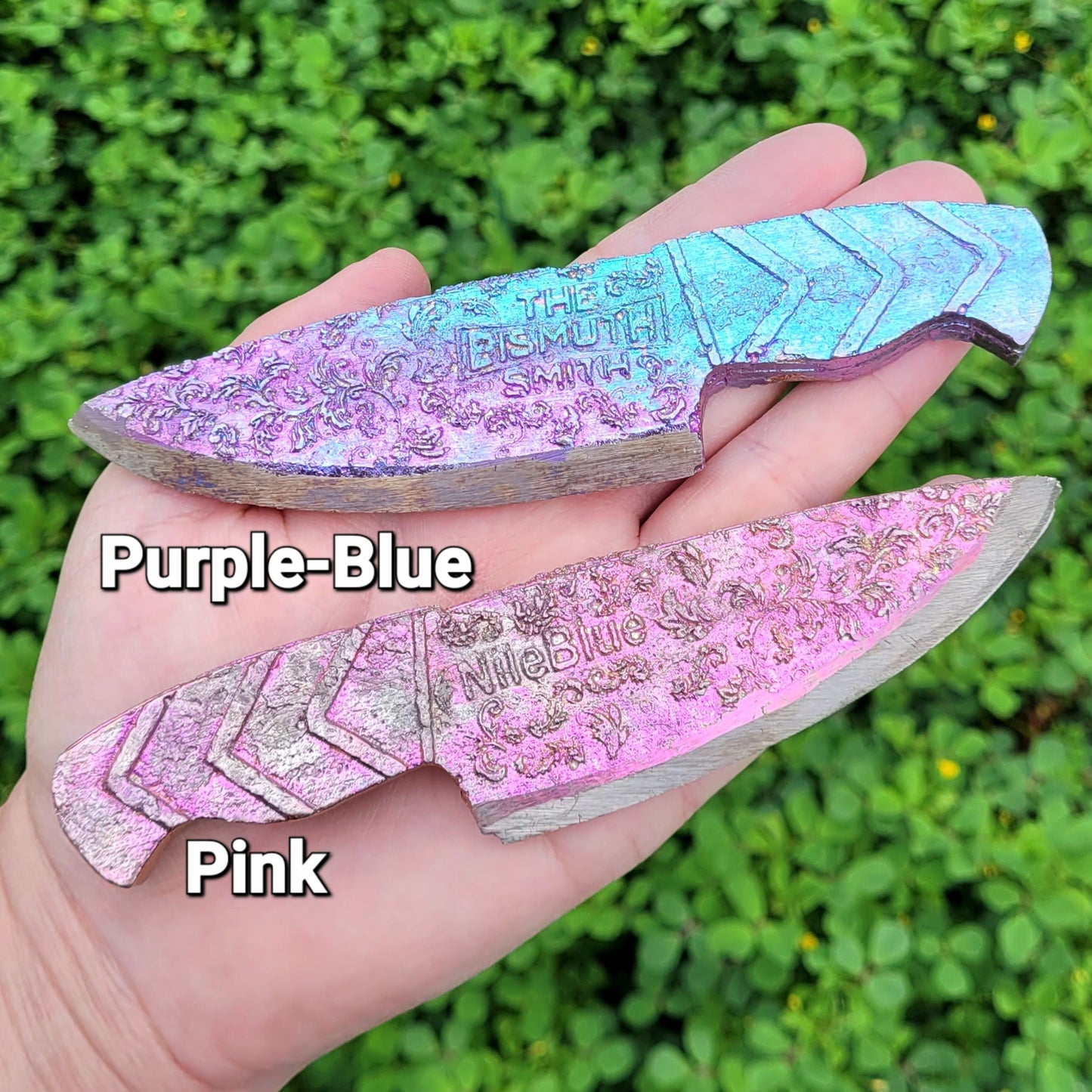 Nile Blue Bismuth Knife