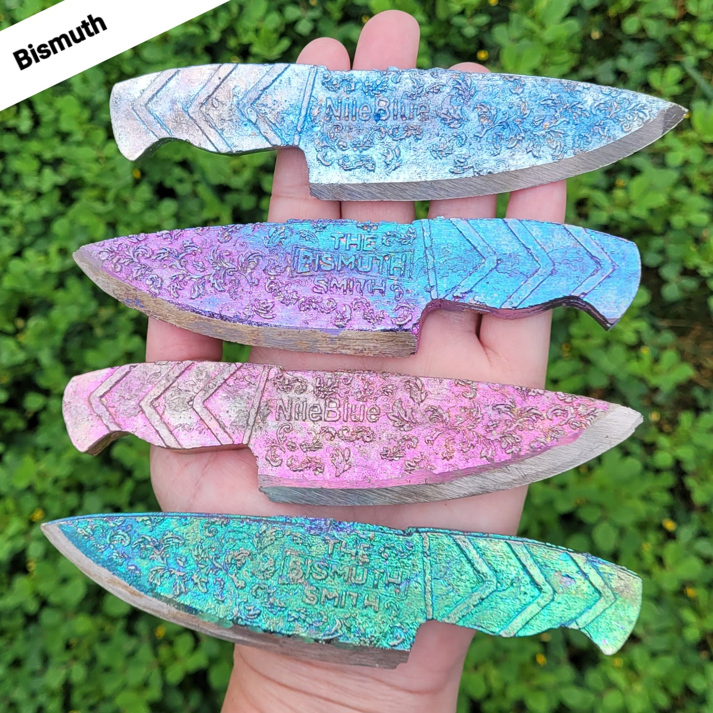 Nile Blue Bismuth Knife