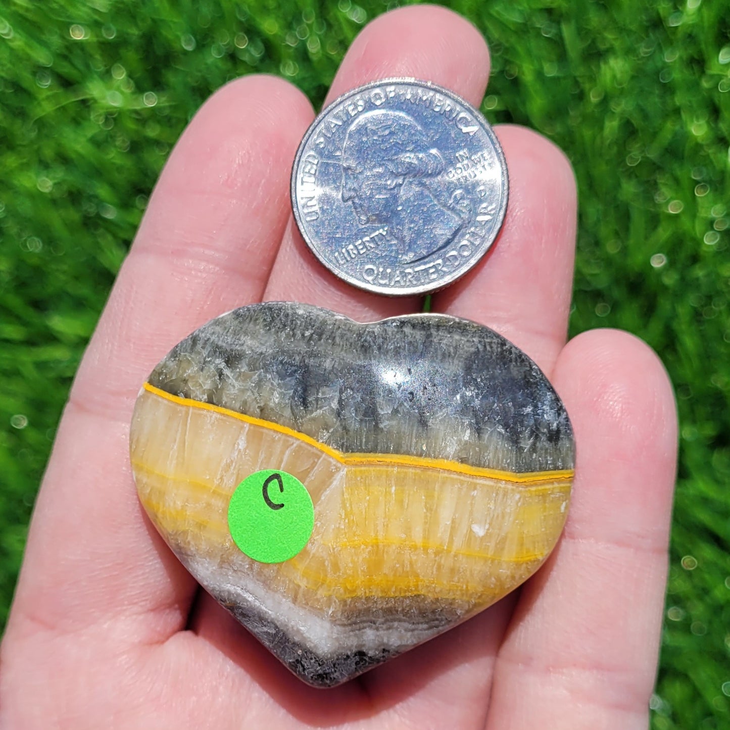 Bumblebee Jasper Heart