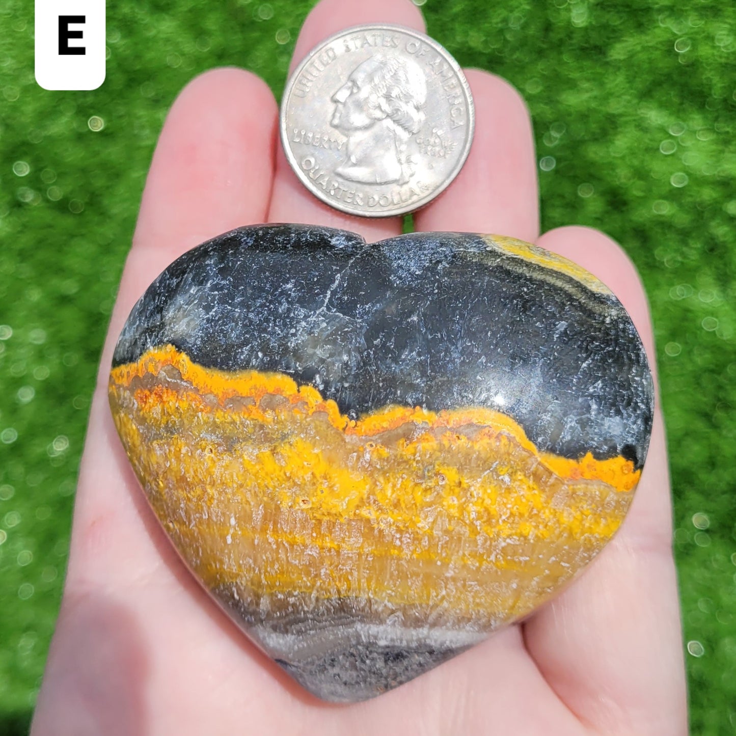 Bumblebee Jasper Heart