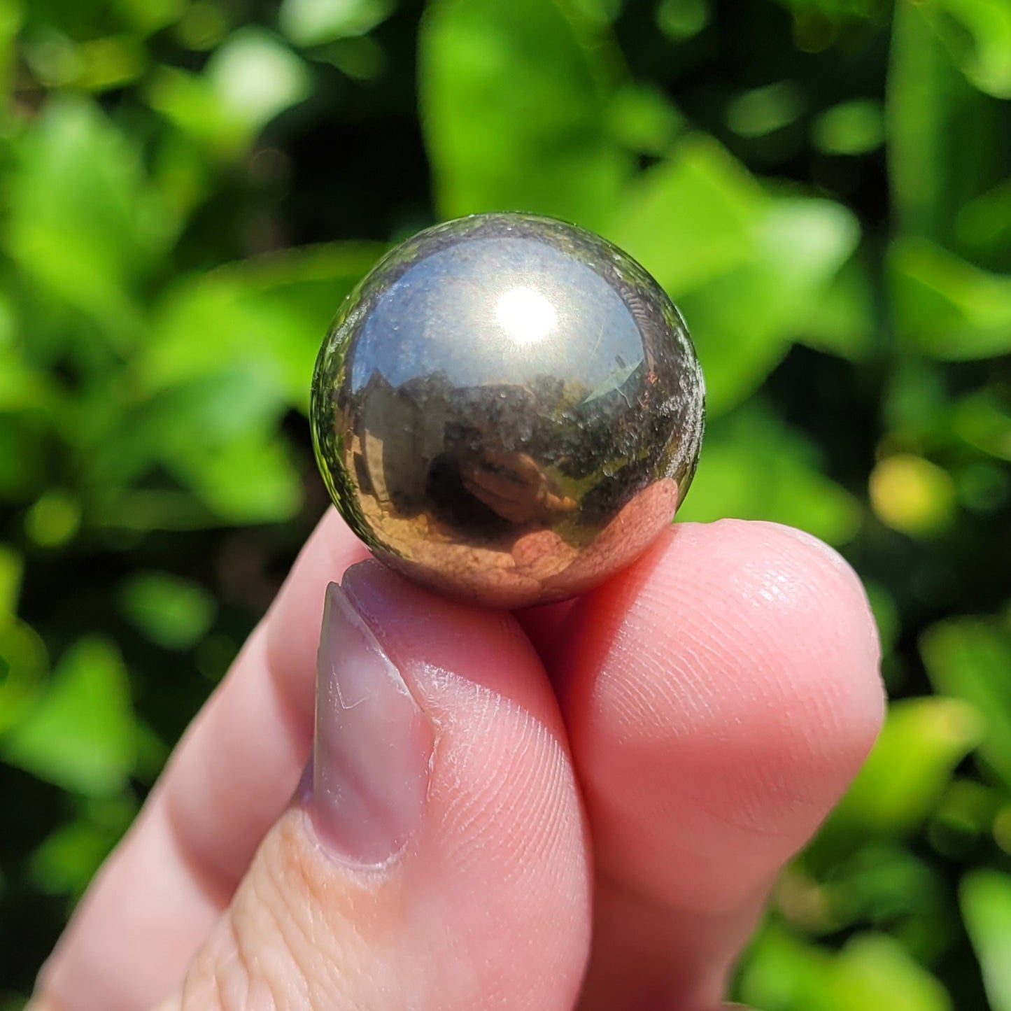 Pyrite Crystal Mini Sphere, 20mm