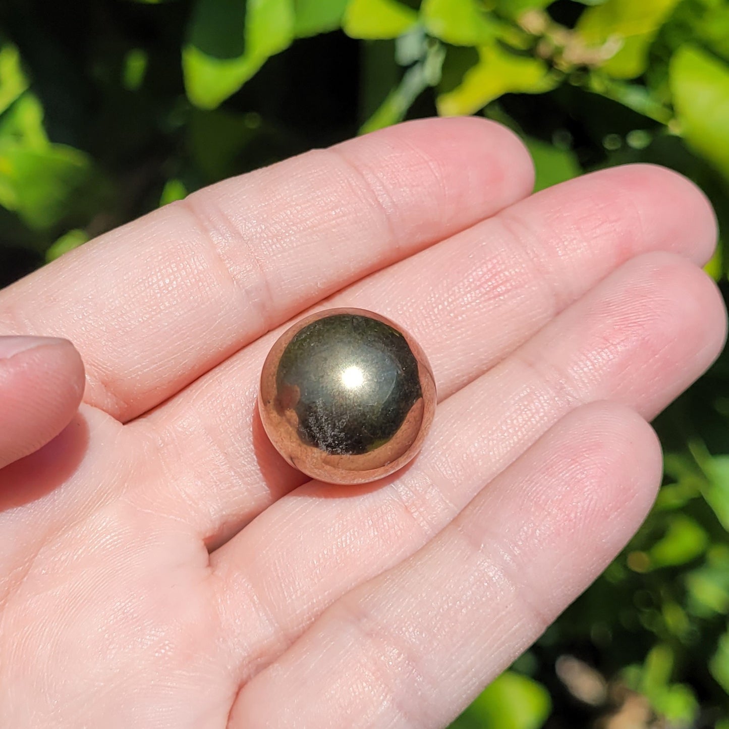 Pyrite Crystal Mini Sphere, 20mm