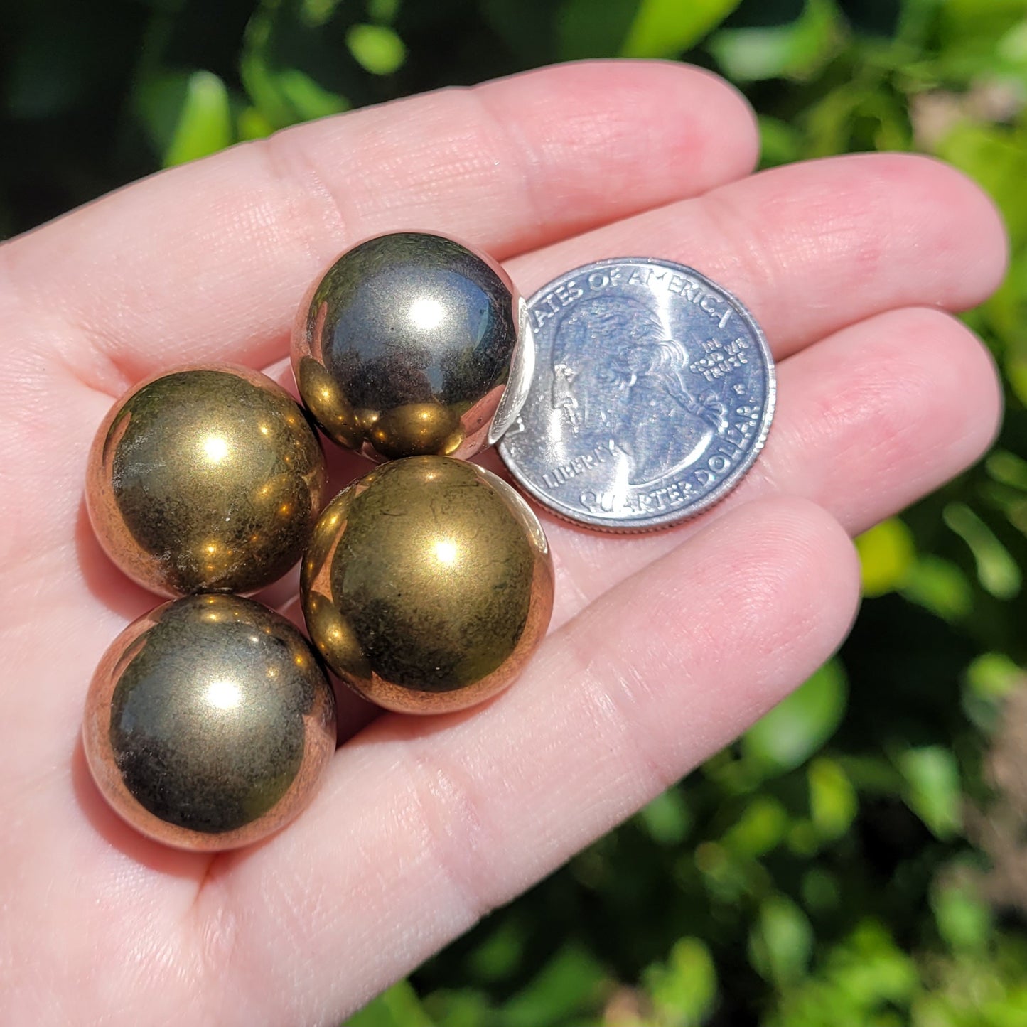 Pyrite Crystal Mini Sphere, 20mm