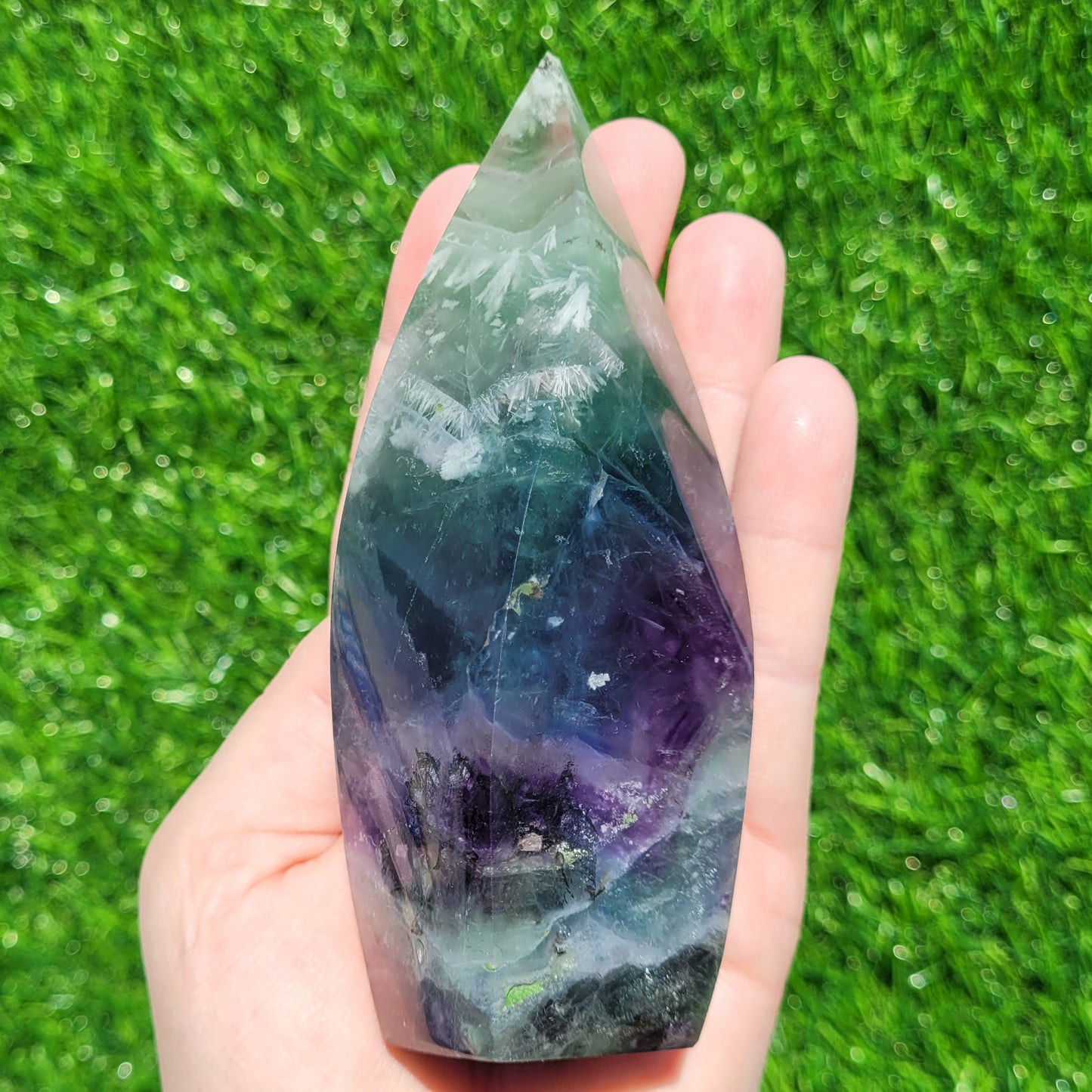 Snowflake Fluorite Flame