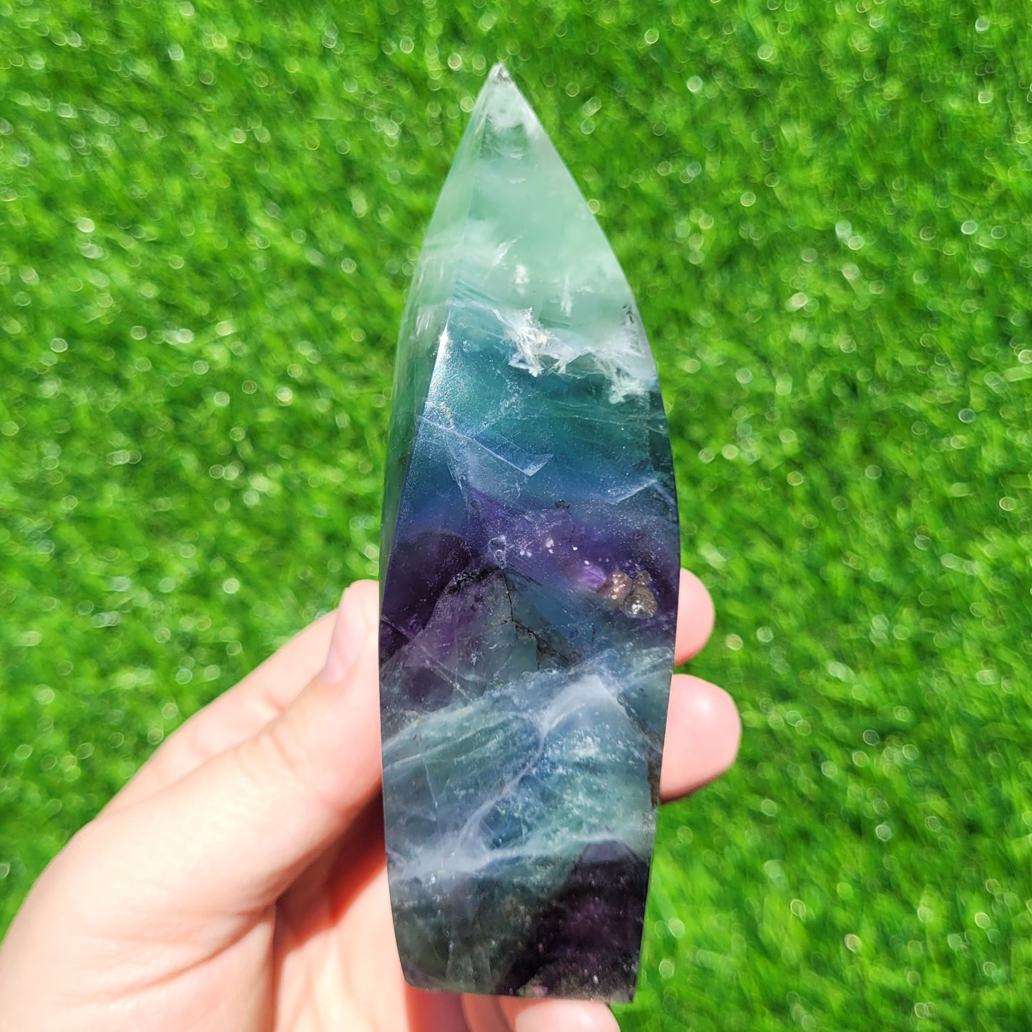 Snowflake Fluorite Flame