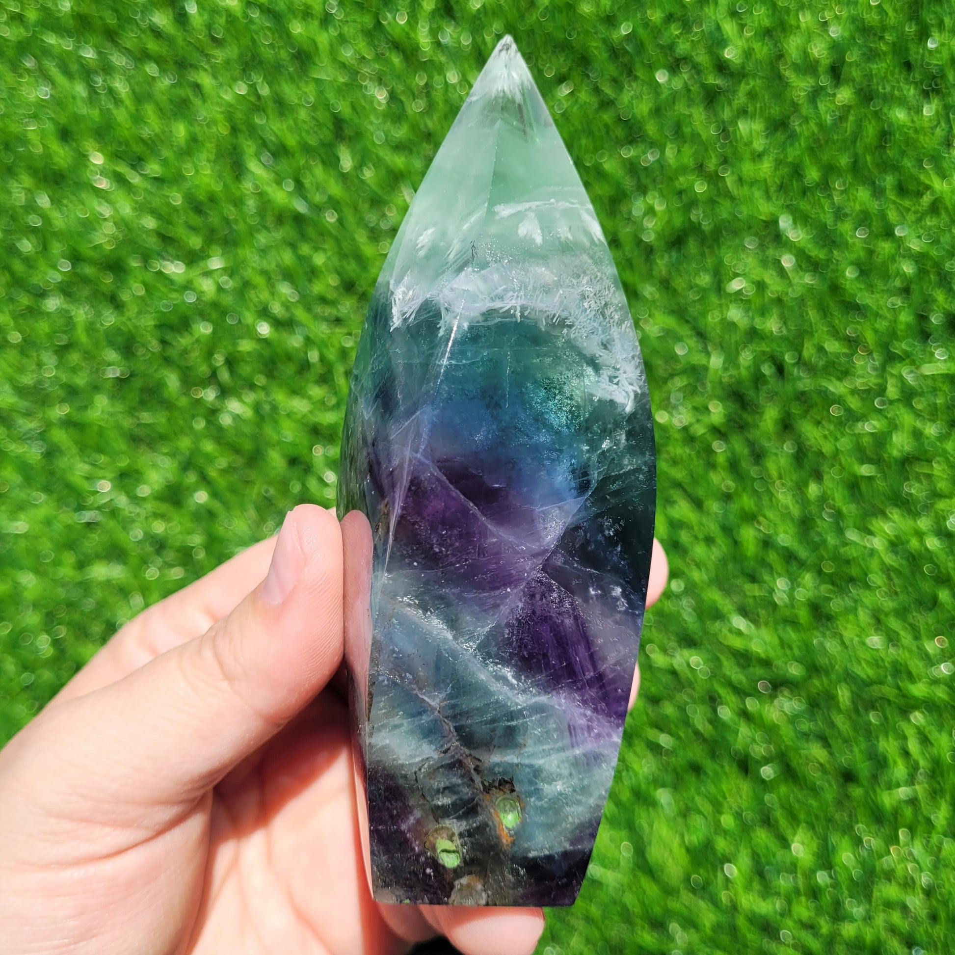 Snowflake Fluorite Flame