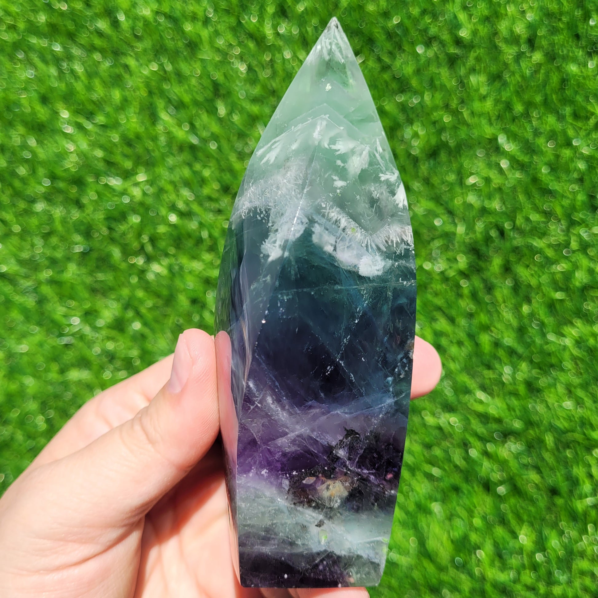 Snowflake Fluorite Flame