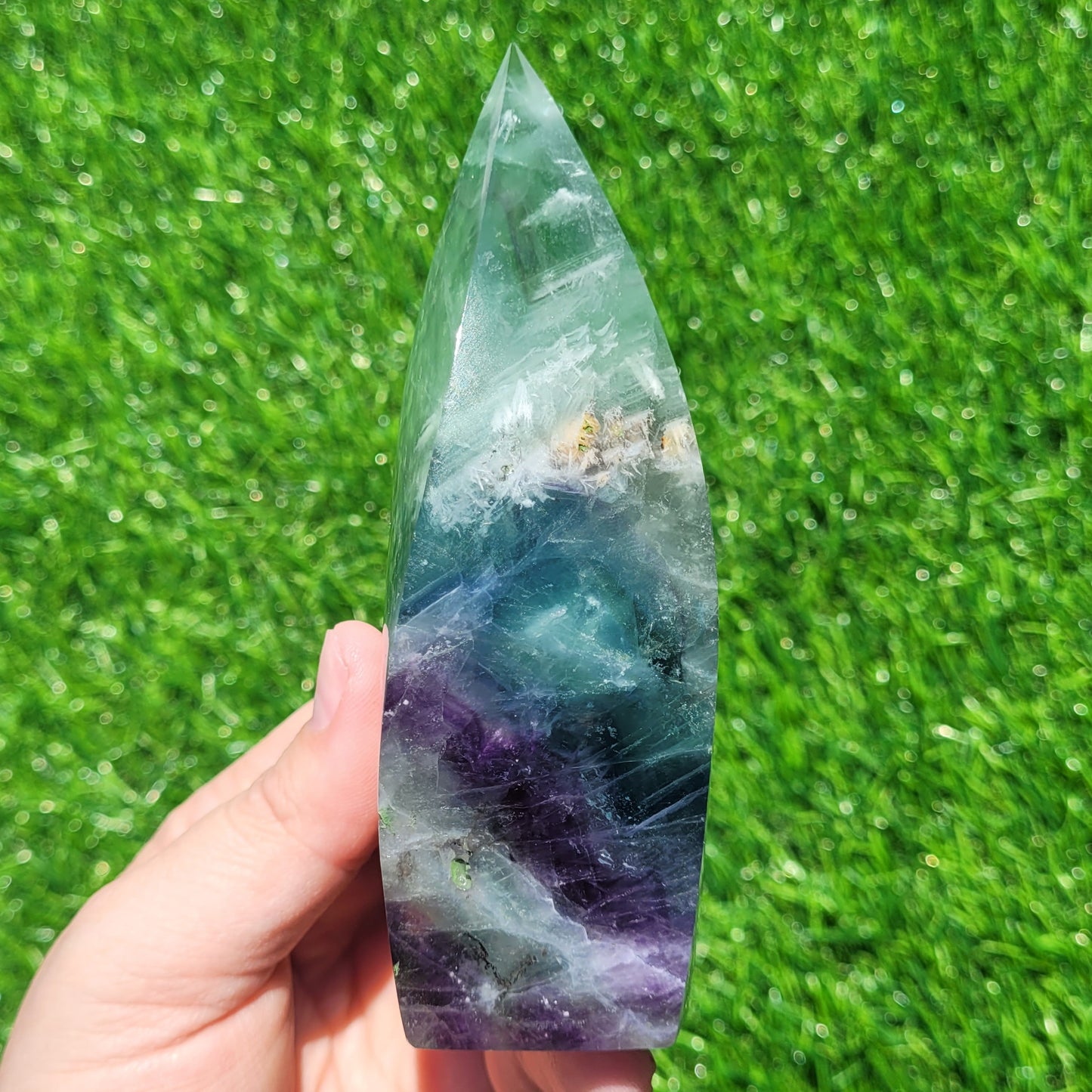 Snowflake Fluorite Flame