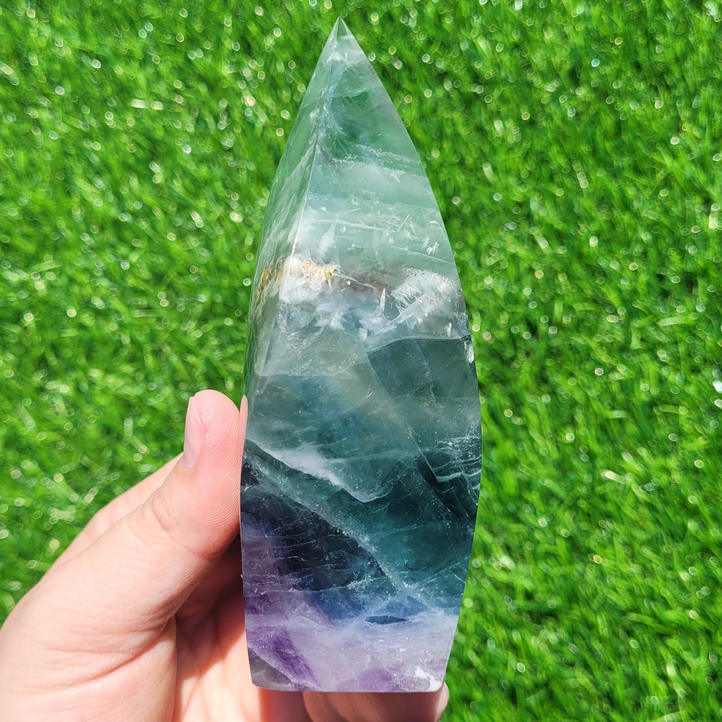 Snowflake Fluorite Flame