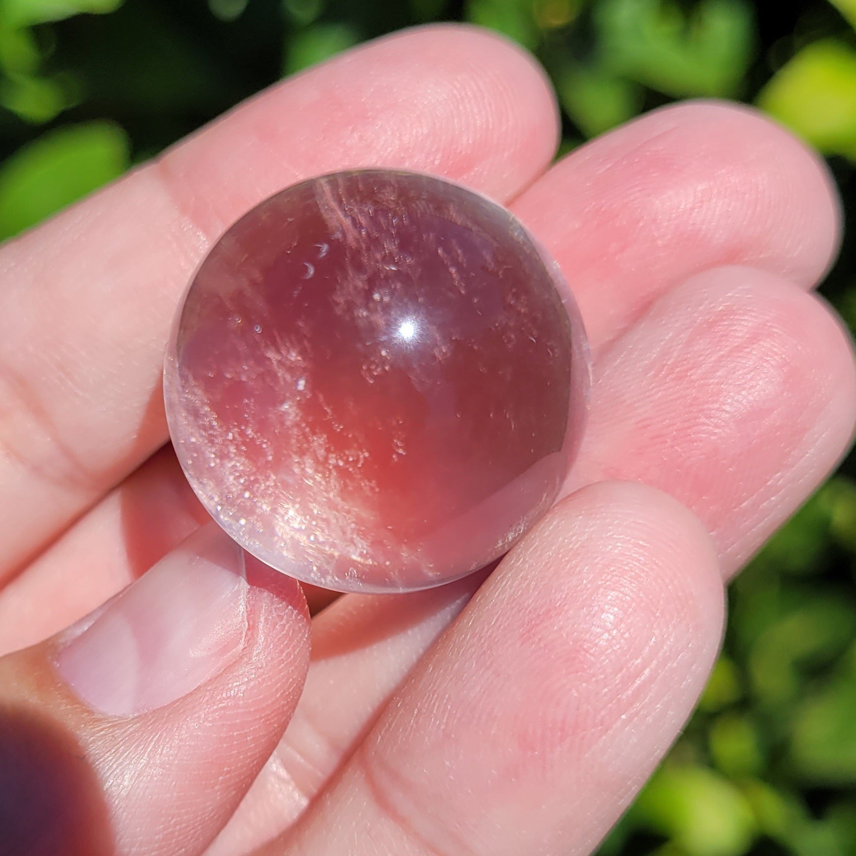 Clear Quartz Crystal Mini Spheres, 25mm