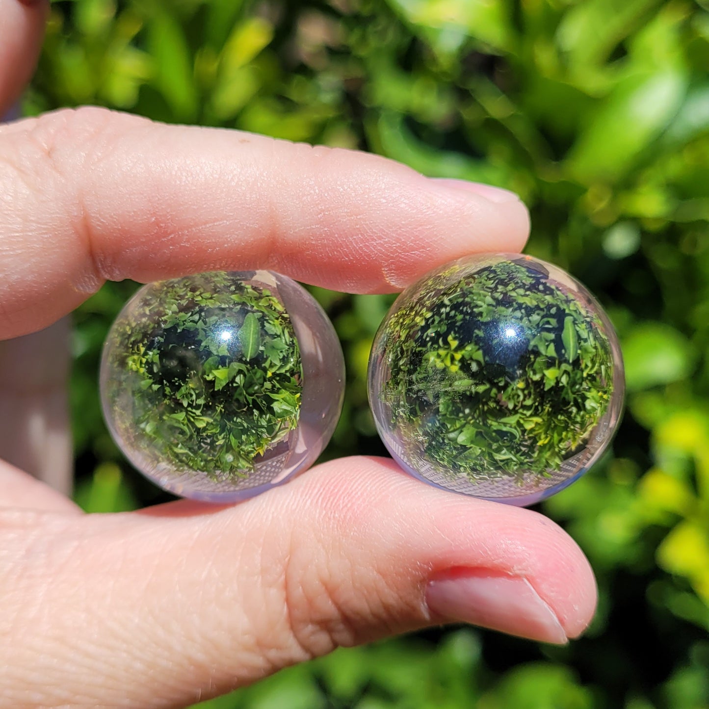 Clear Quartz Crystal Mini Spheres, 25mm