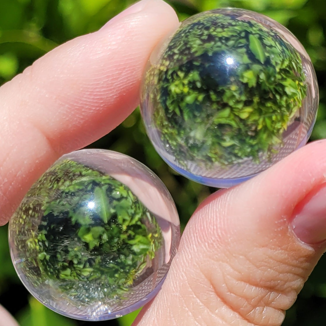 Clear Quartz Crystal Mini Spheres, 25mm