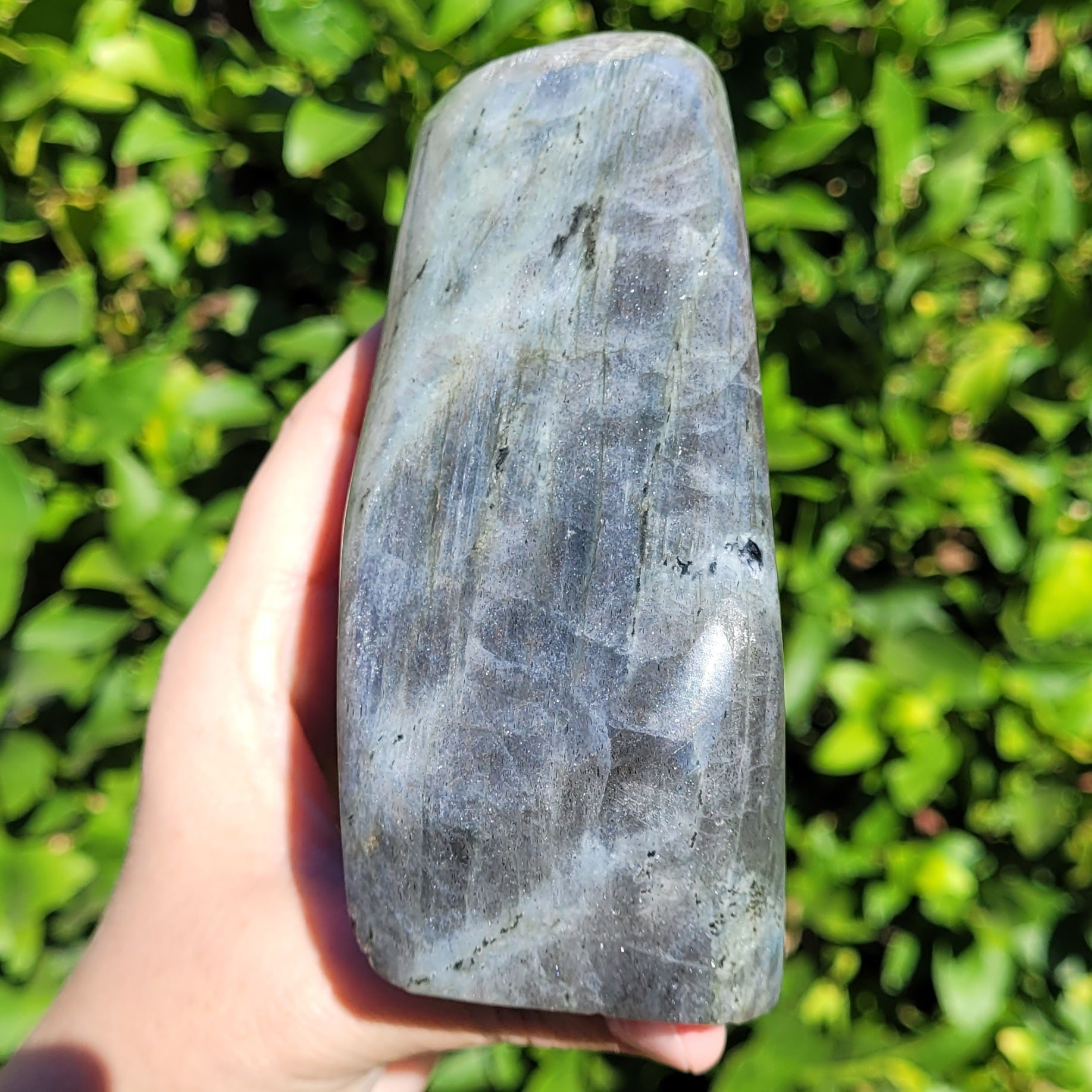 Purple Labradorite Freeform Crystal