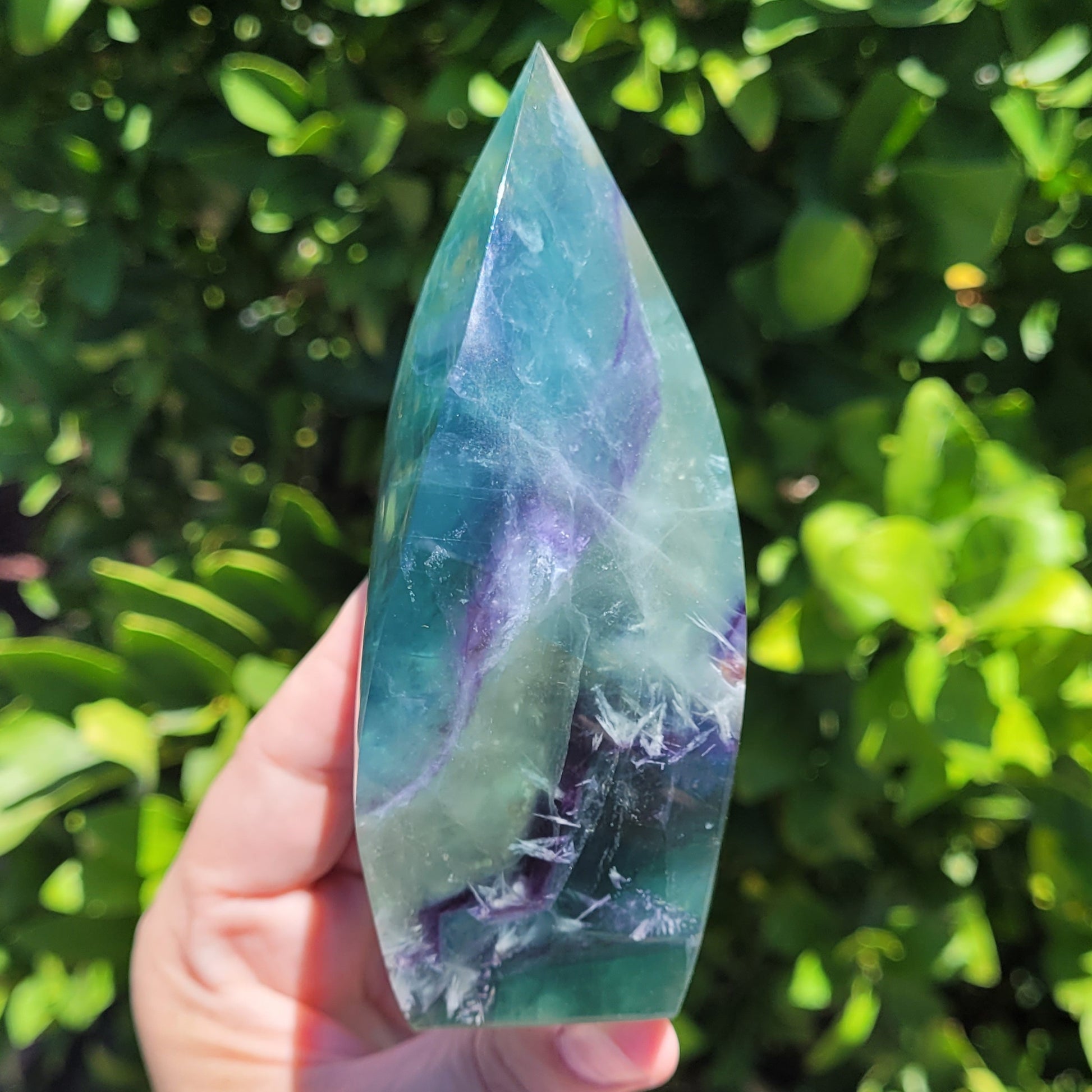 Snowflake Fluorite Flame