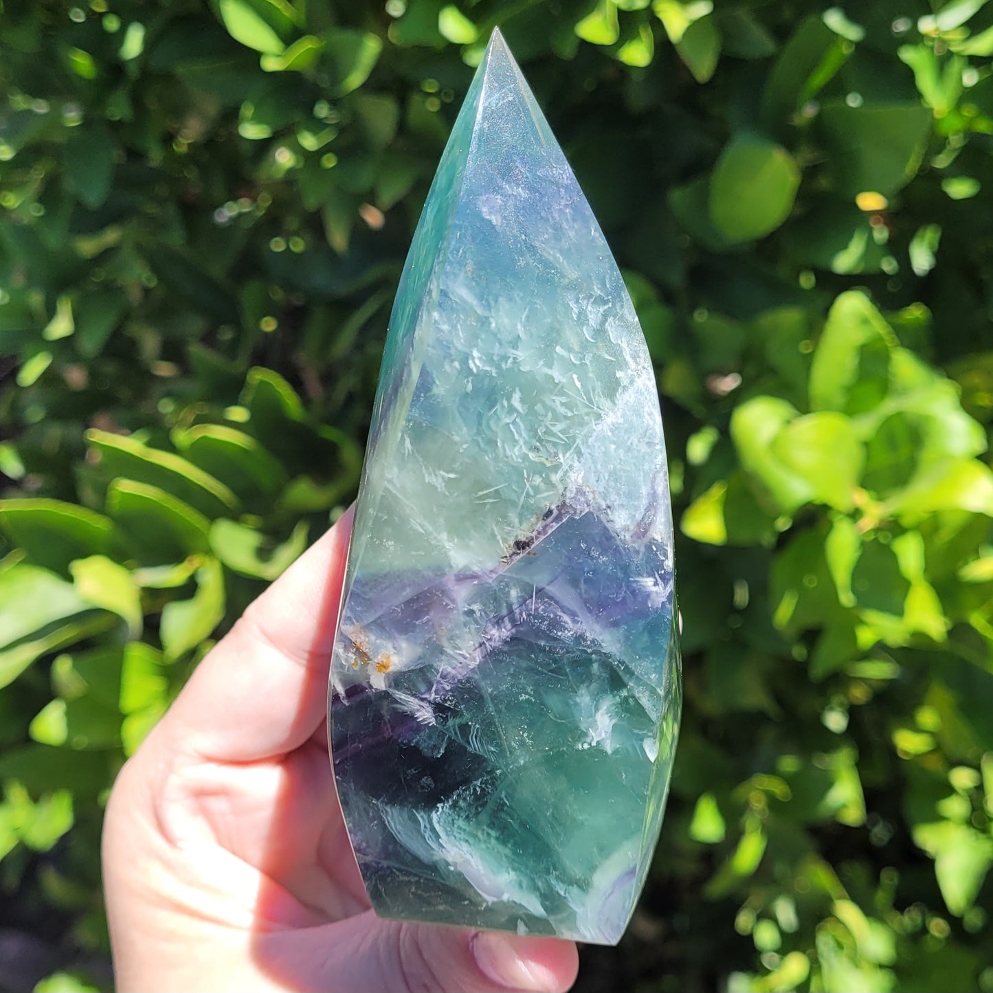 Snowflake Fluorite Flame