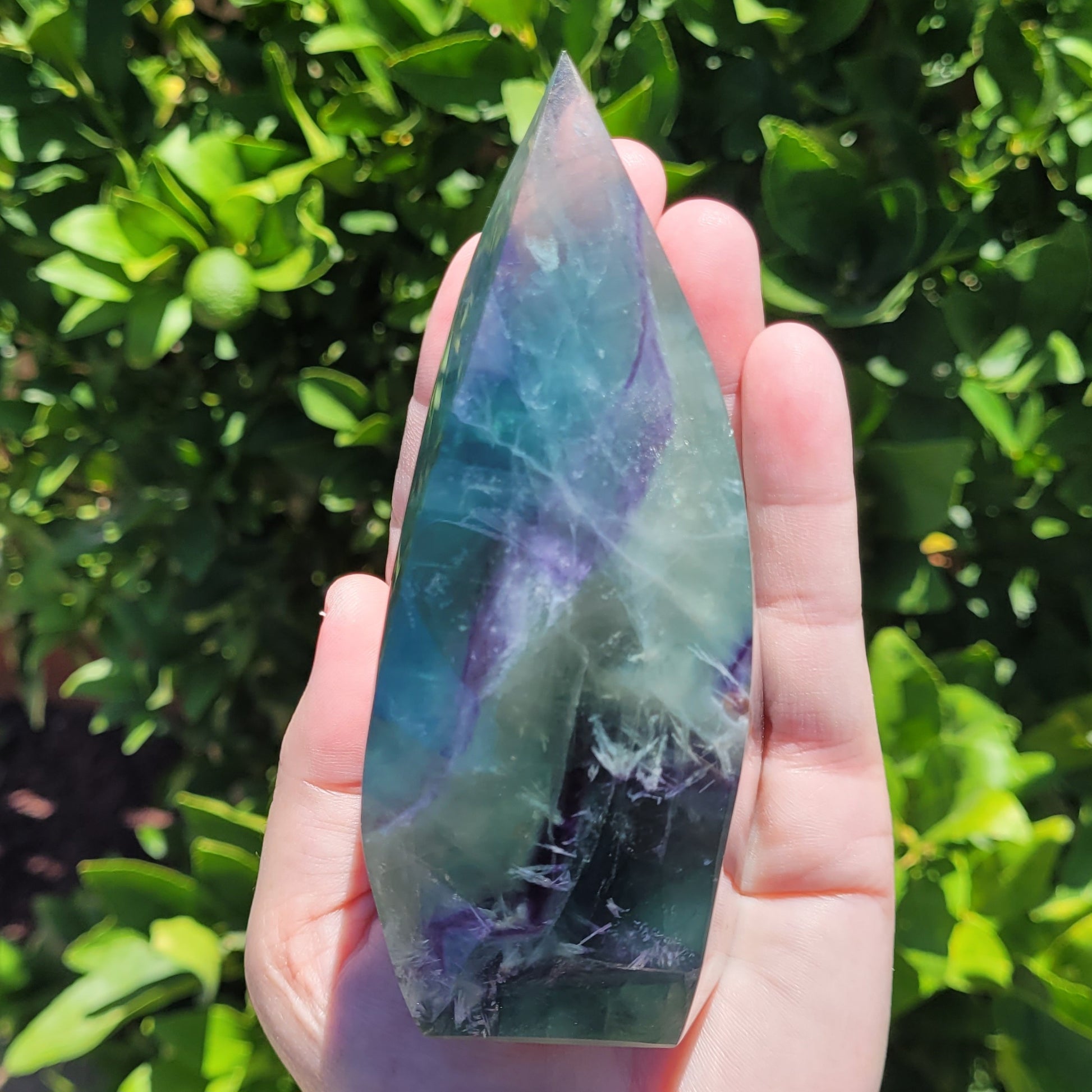 Snowflake Fluorite Flame