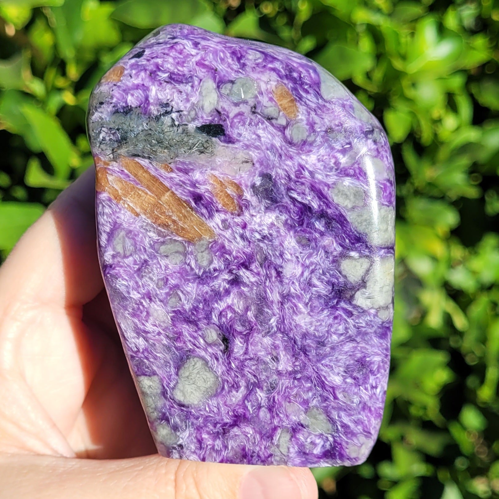 Purple Charoite Crystal Freeform