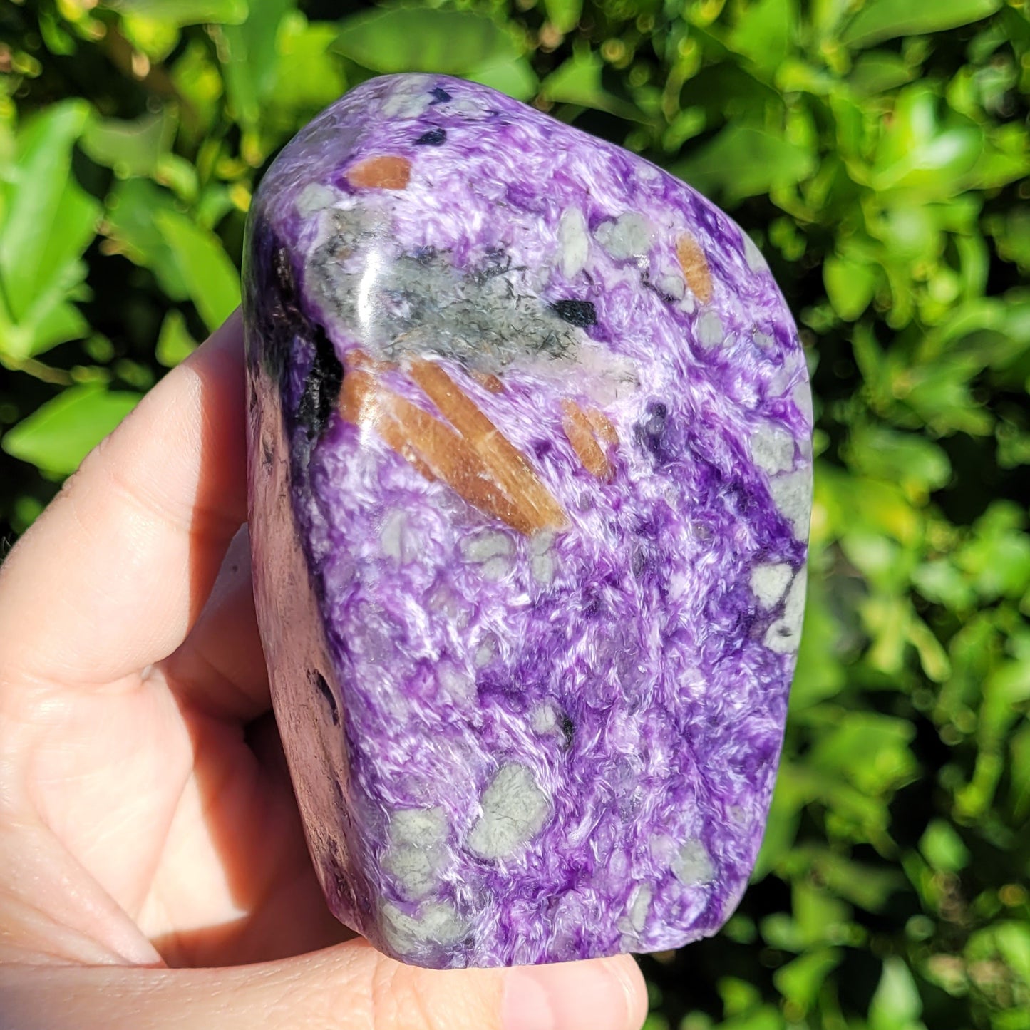 Purple Charoite Crystal Freeform