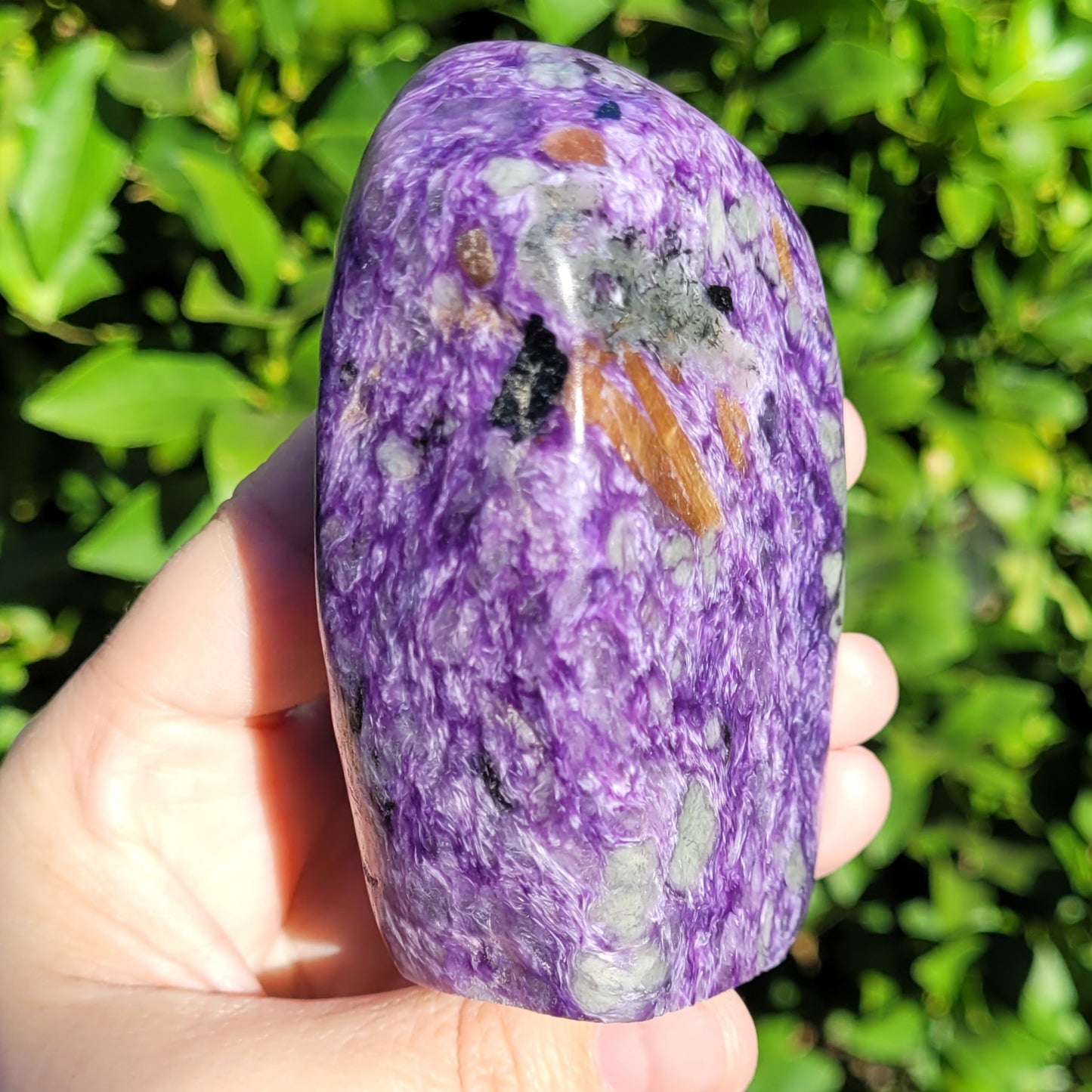 Purple Charoite Crystal Freeform