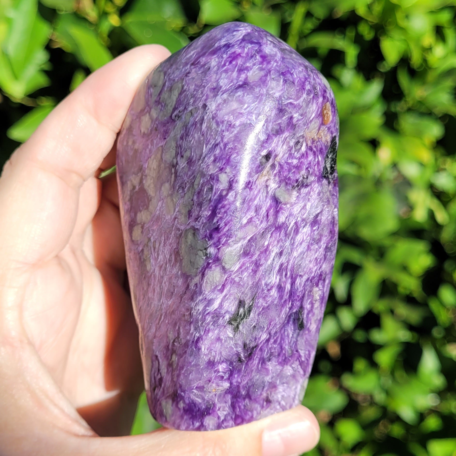 Purple Charoite Crystal Freeform