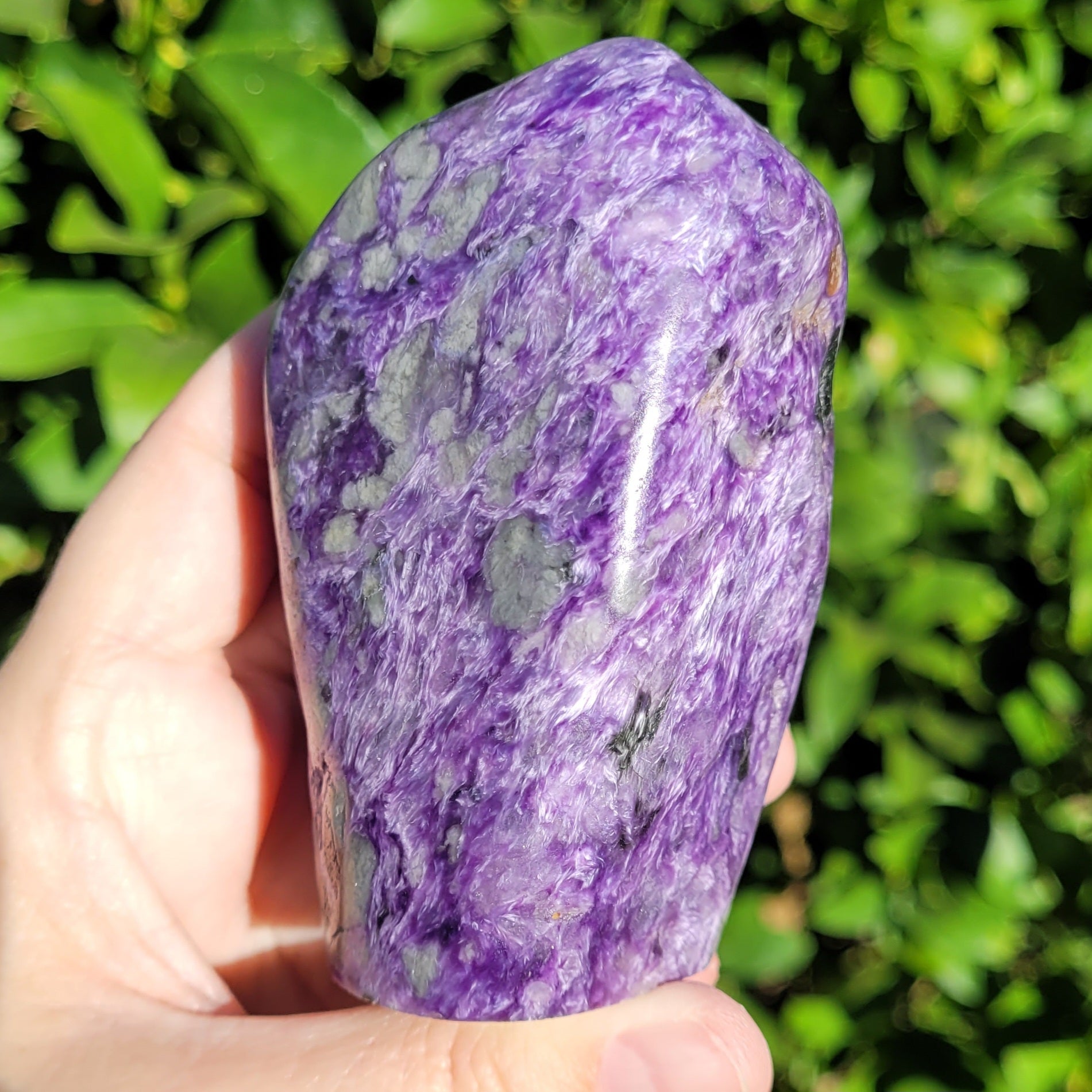 Purple Charoite Crystal Freeform