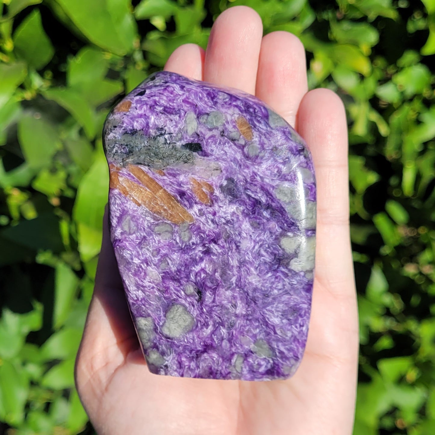 Purple Charoite Crystal Freeform