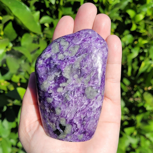 Purple Charoite Crystal Freeform