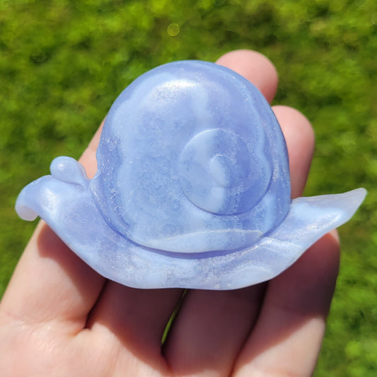 Blue Snail Crystal