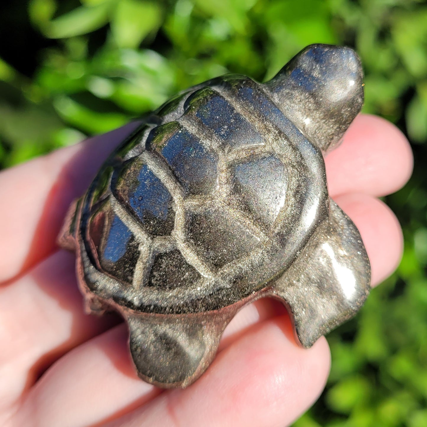 Pyrite Sea Turtle Crystal