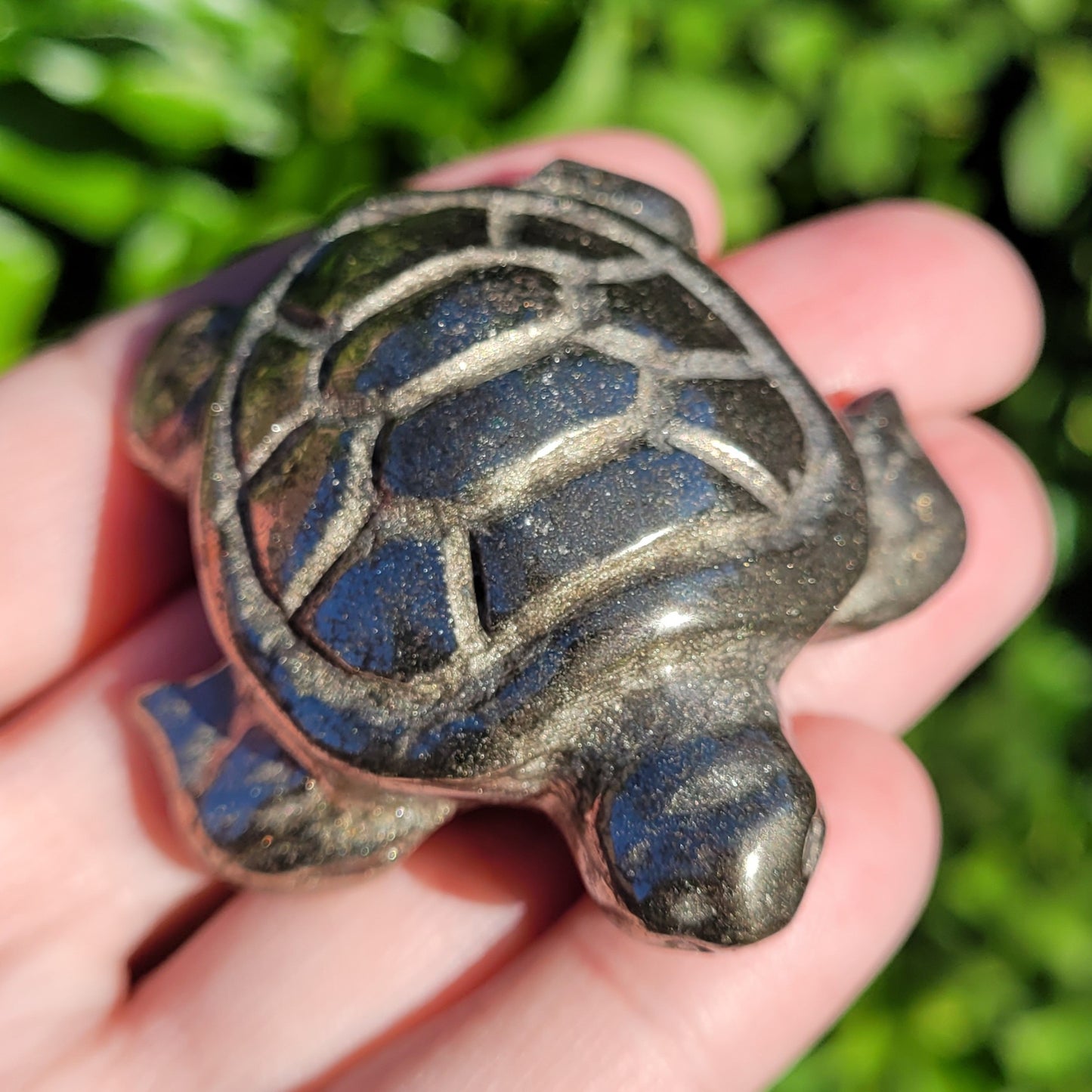 Pyrite Sea Turtle Crystal