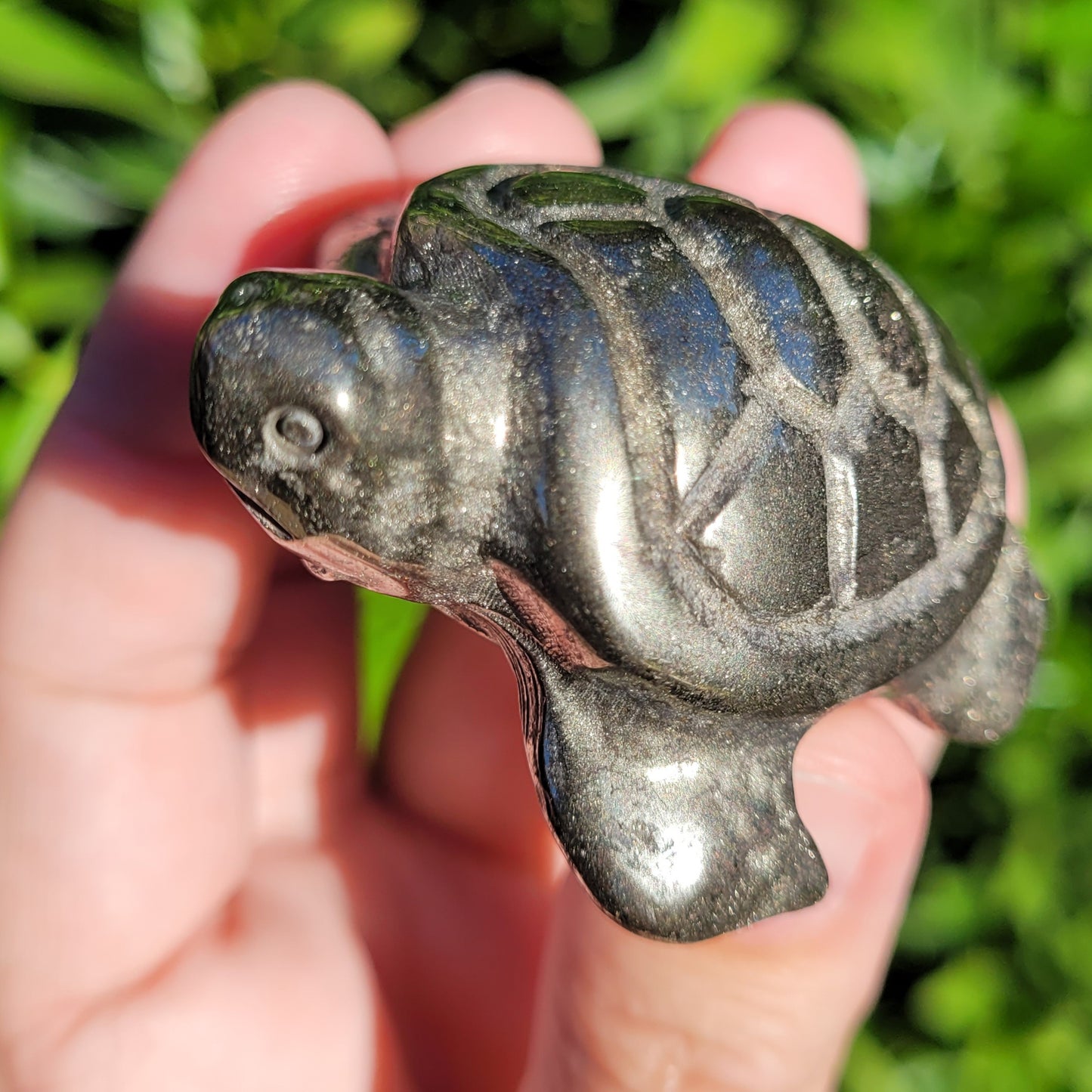 Pyrite Sea Turtle Crystal