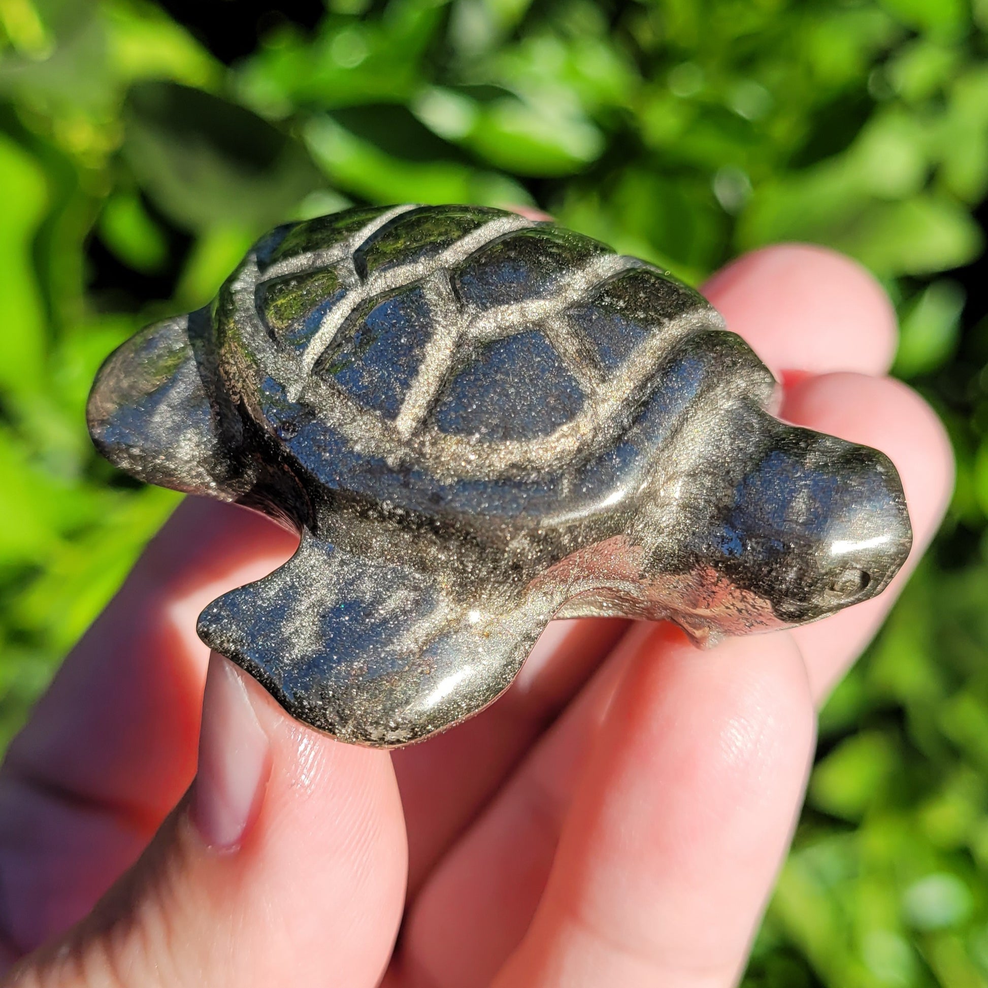  Pyrite Sea Turtle Crystal