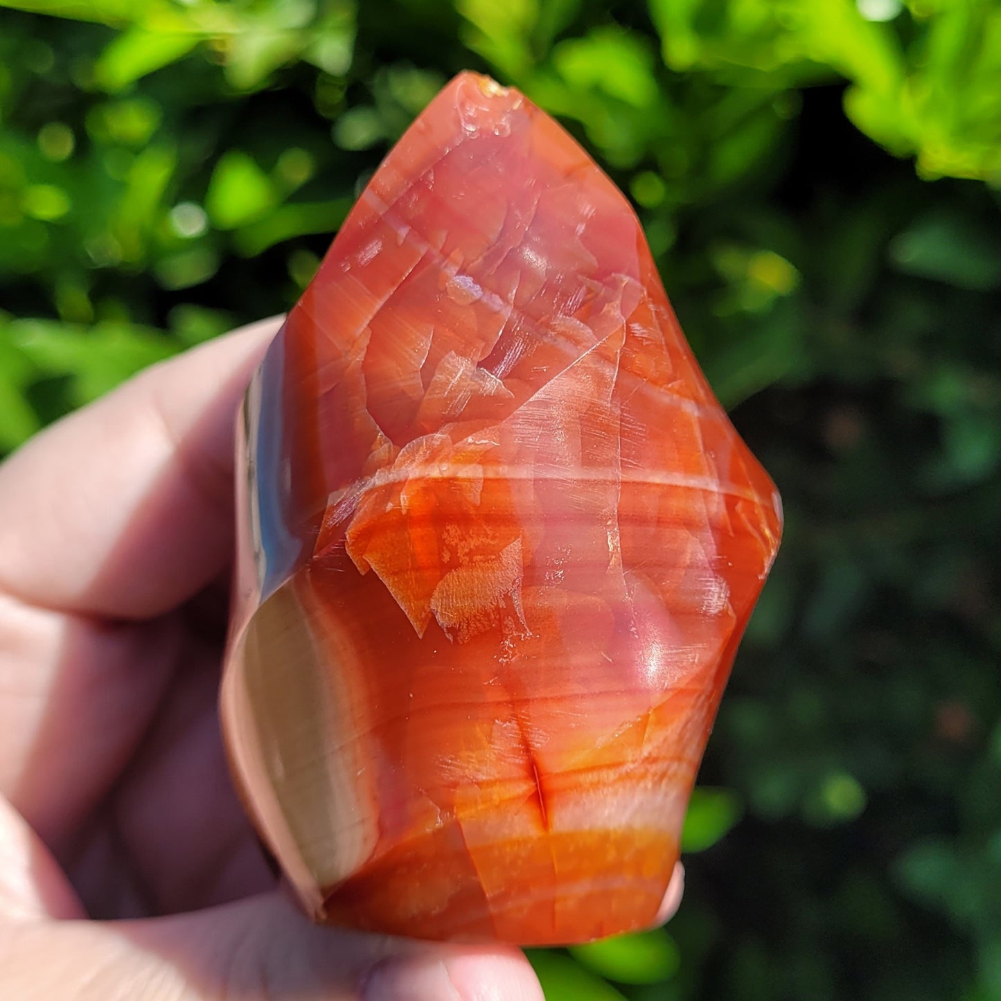 Carnelian Crystal Flame