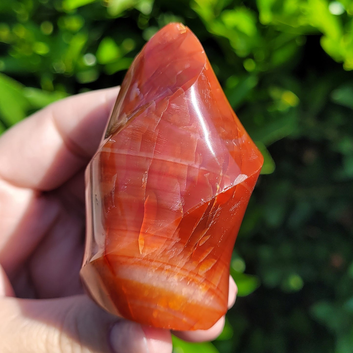 Carnelian Crystal Flame