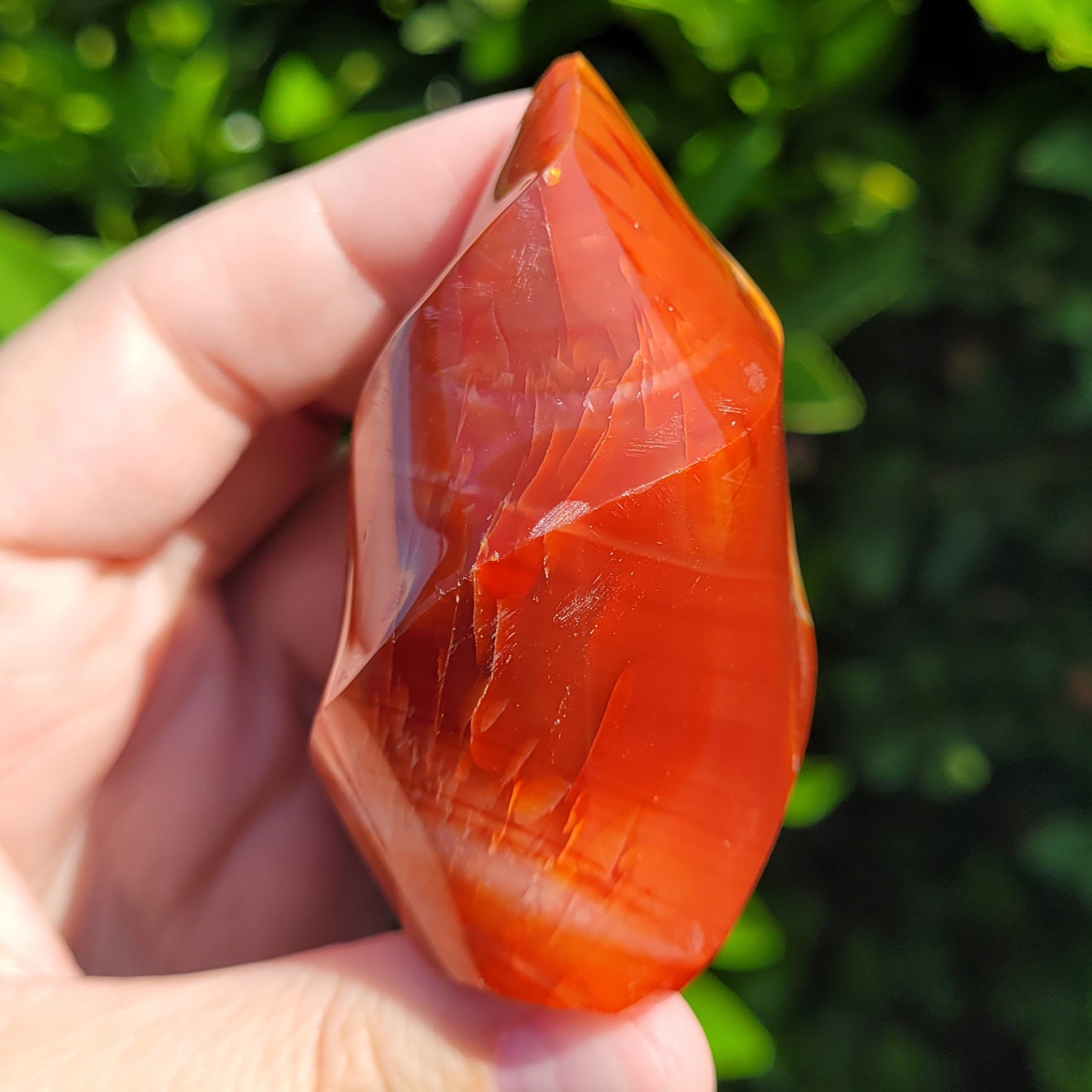 Carnelian Crystal Flame