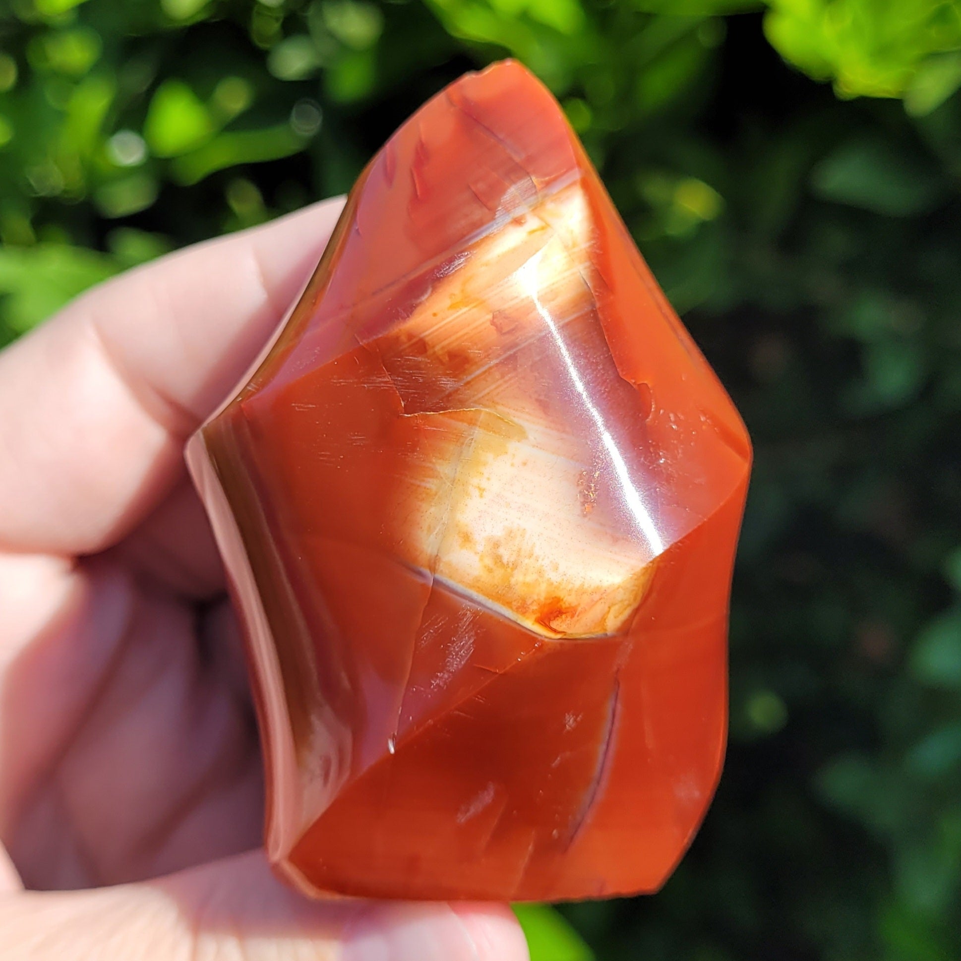 Carnelian Crystal Flame