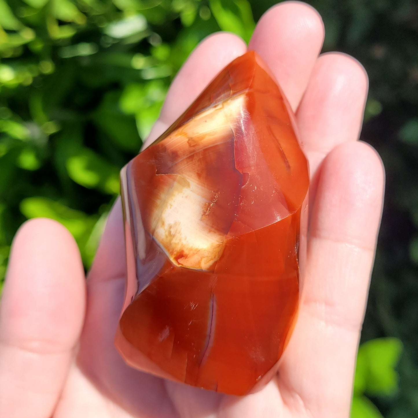 Carnelian Crystal Flame