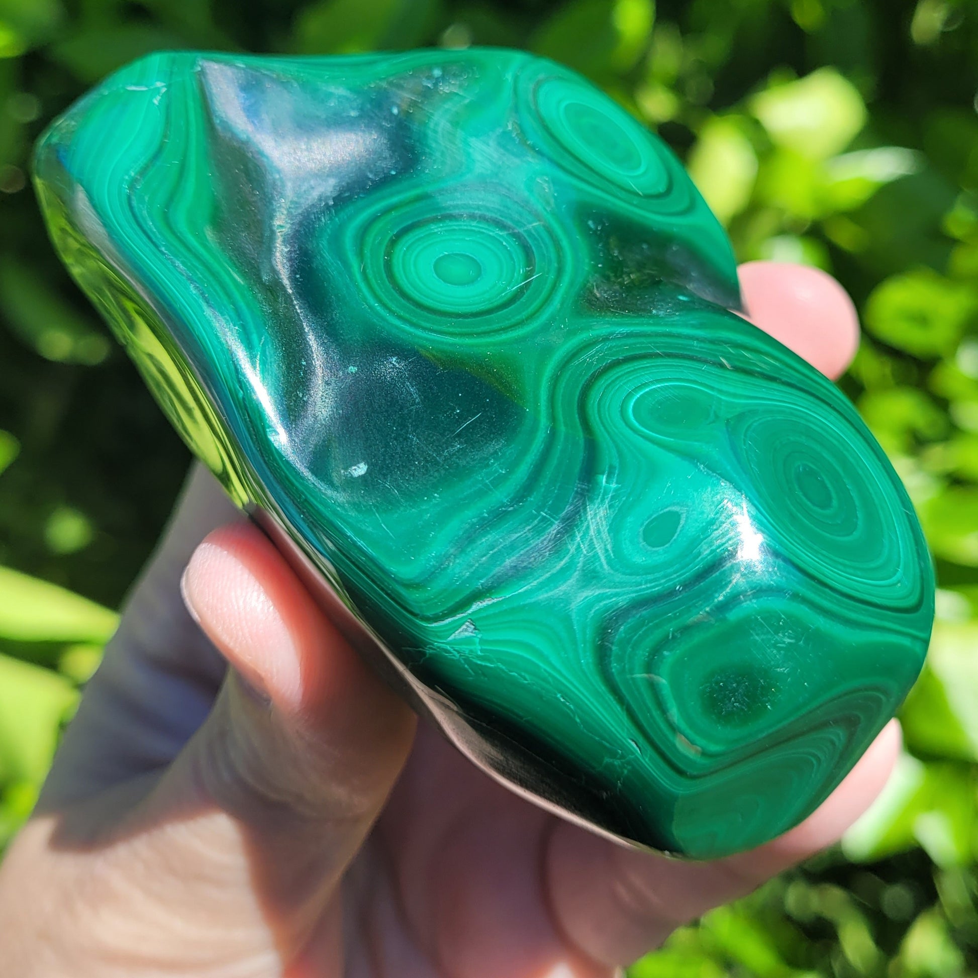 Malachite Polished Crystal Specimen