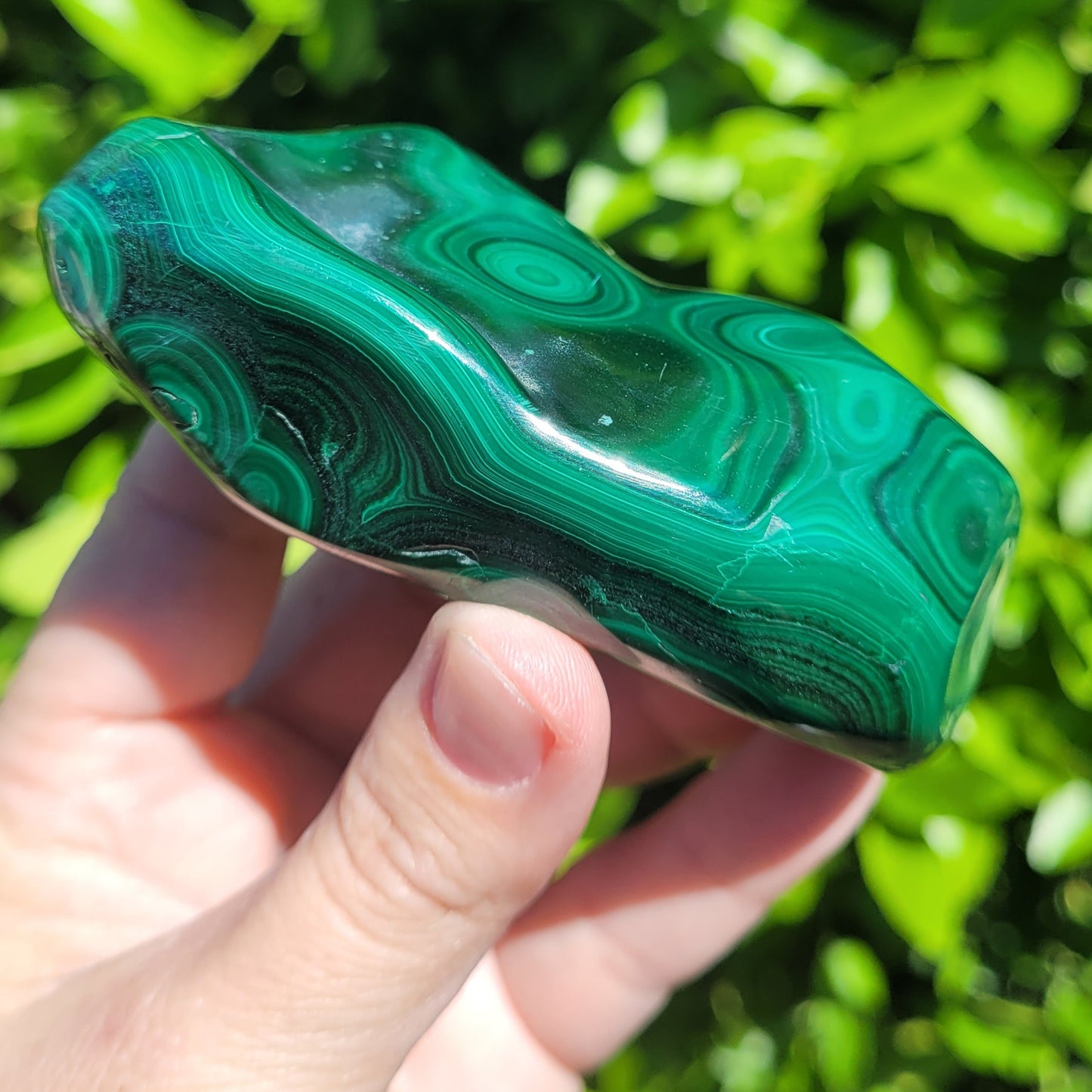 Malachite Polished Crystal Specimen